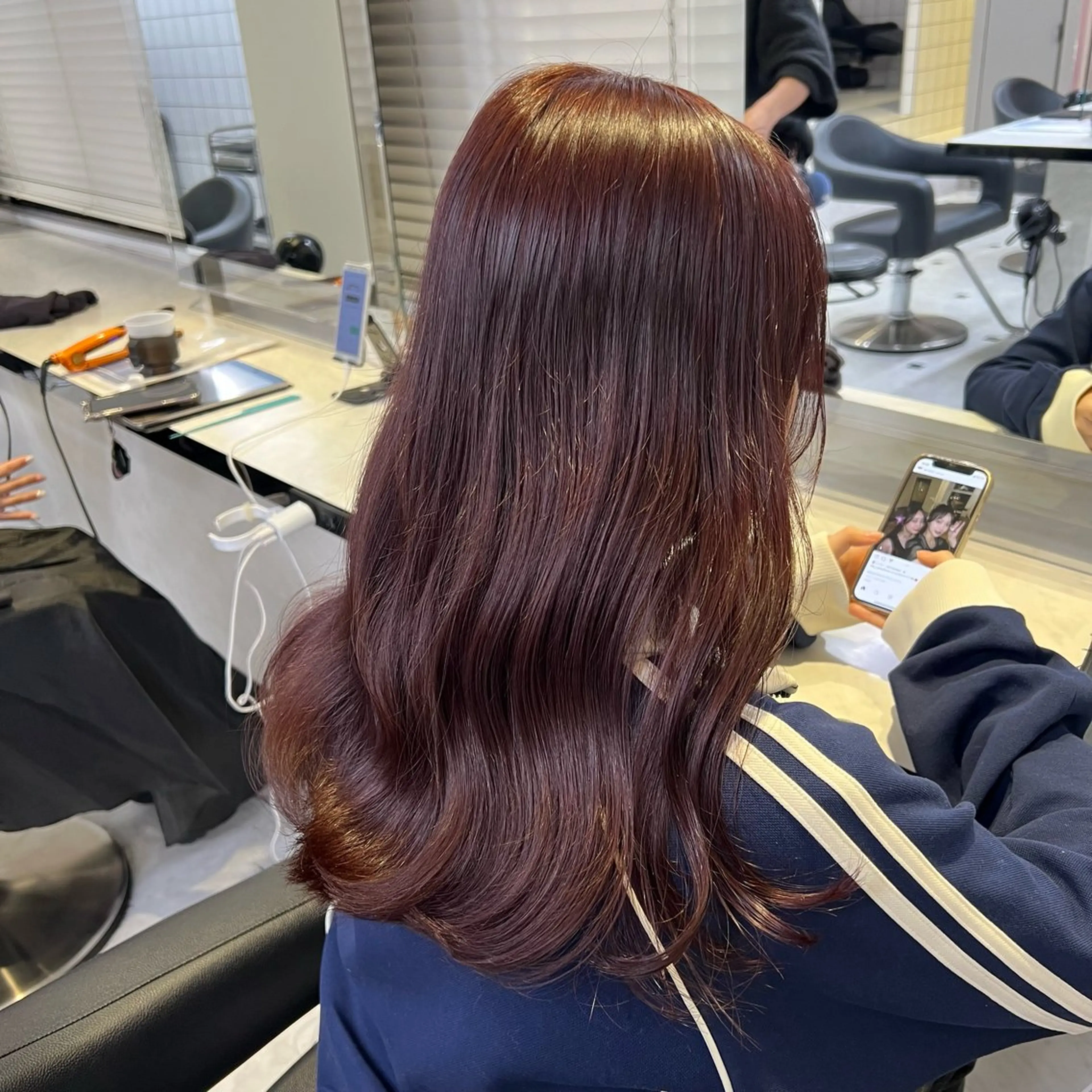 ロング 愛され暖色♥️モテ 艶髪♥️りなのヘアスタイル