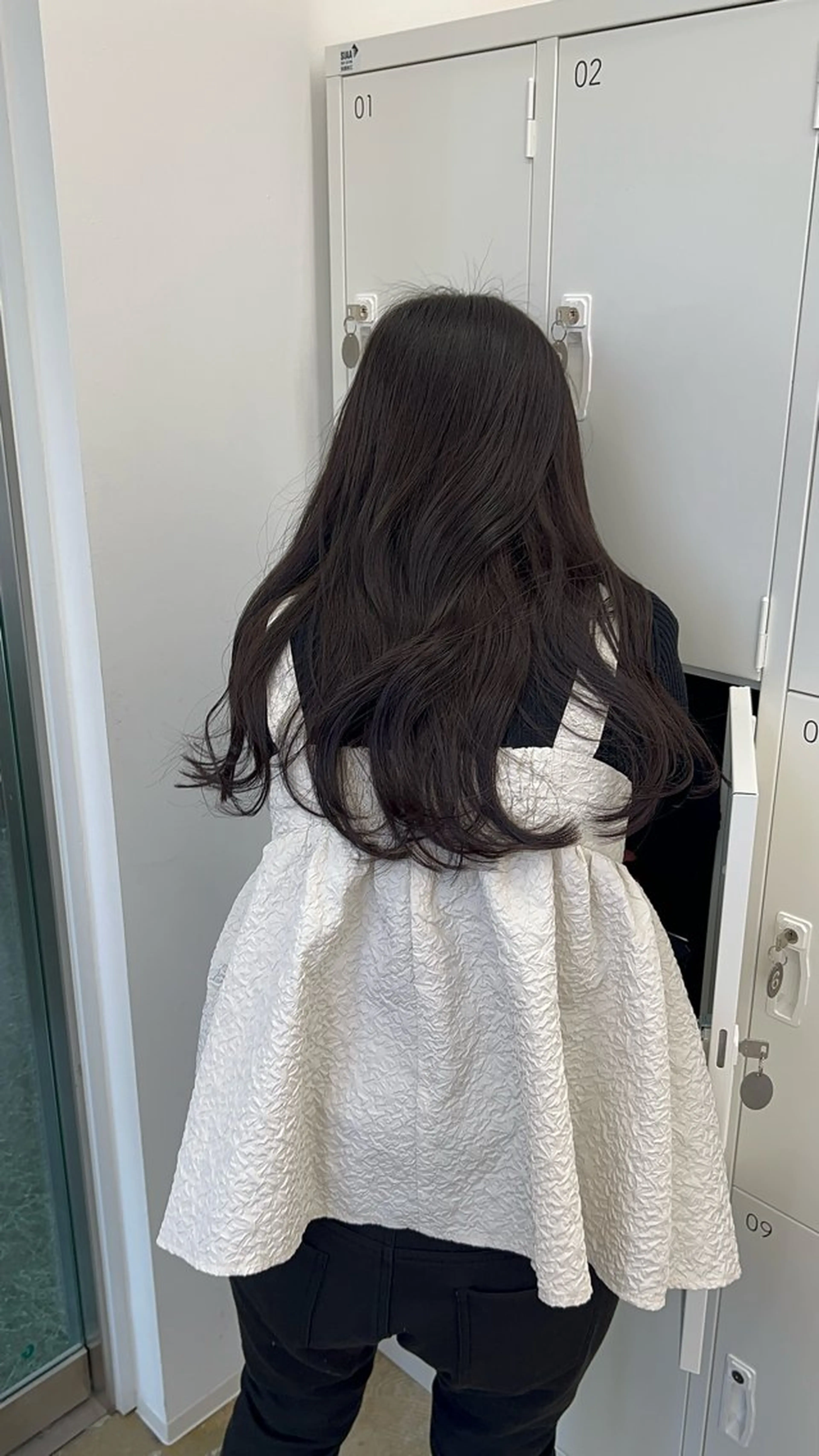ロング カラー ヘアカラー トリートメント SUNDAZED Sayakaのヘアスタイル