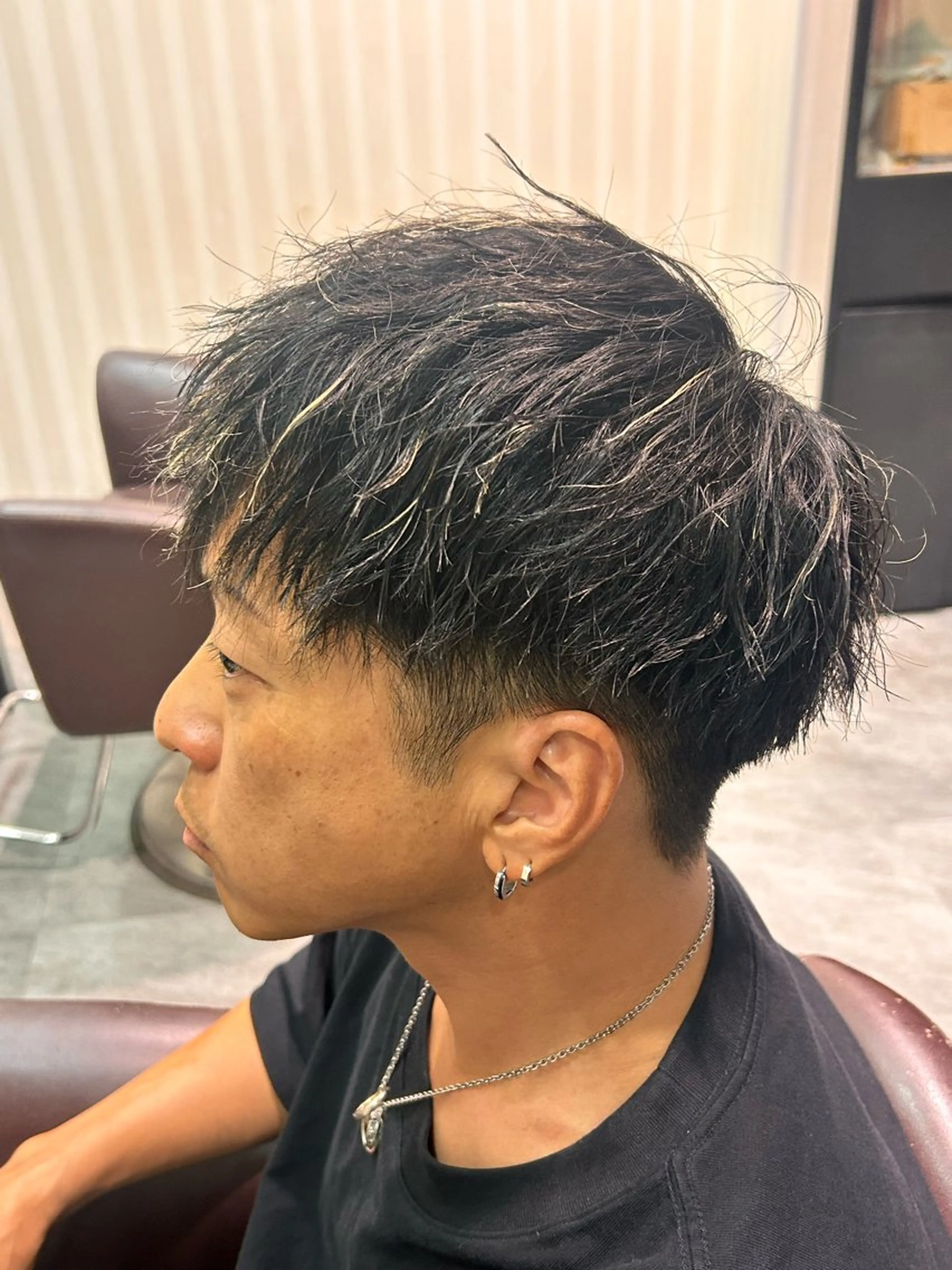 ショート パーマ メンズ ri kuのヘアスタイル