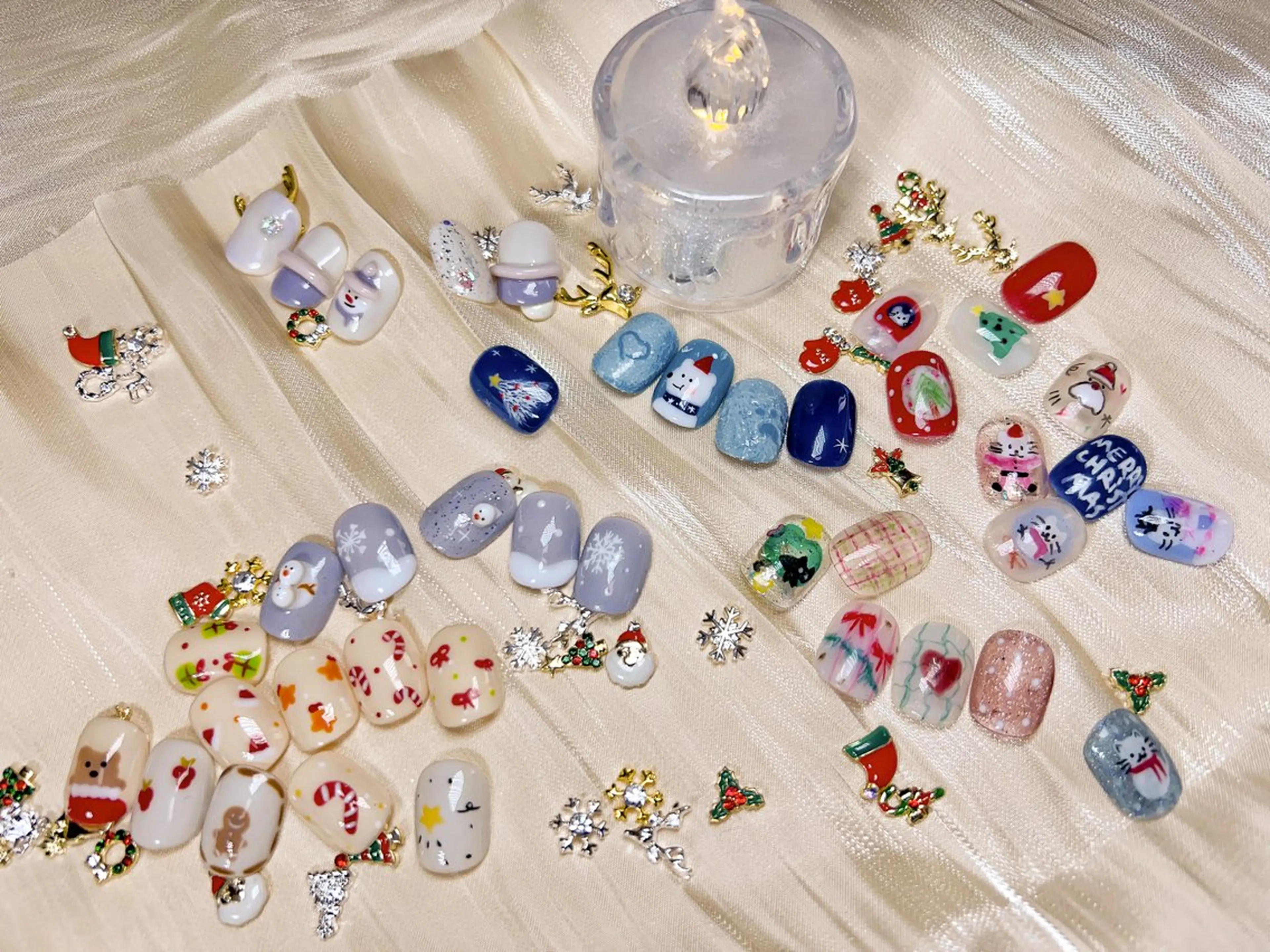 ネイル アートネイル 冬ネイル クリスマス Jm nailのネイルデザイン