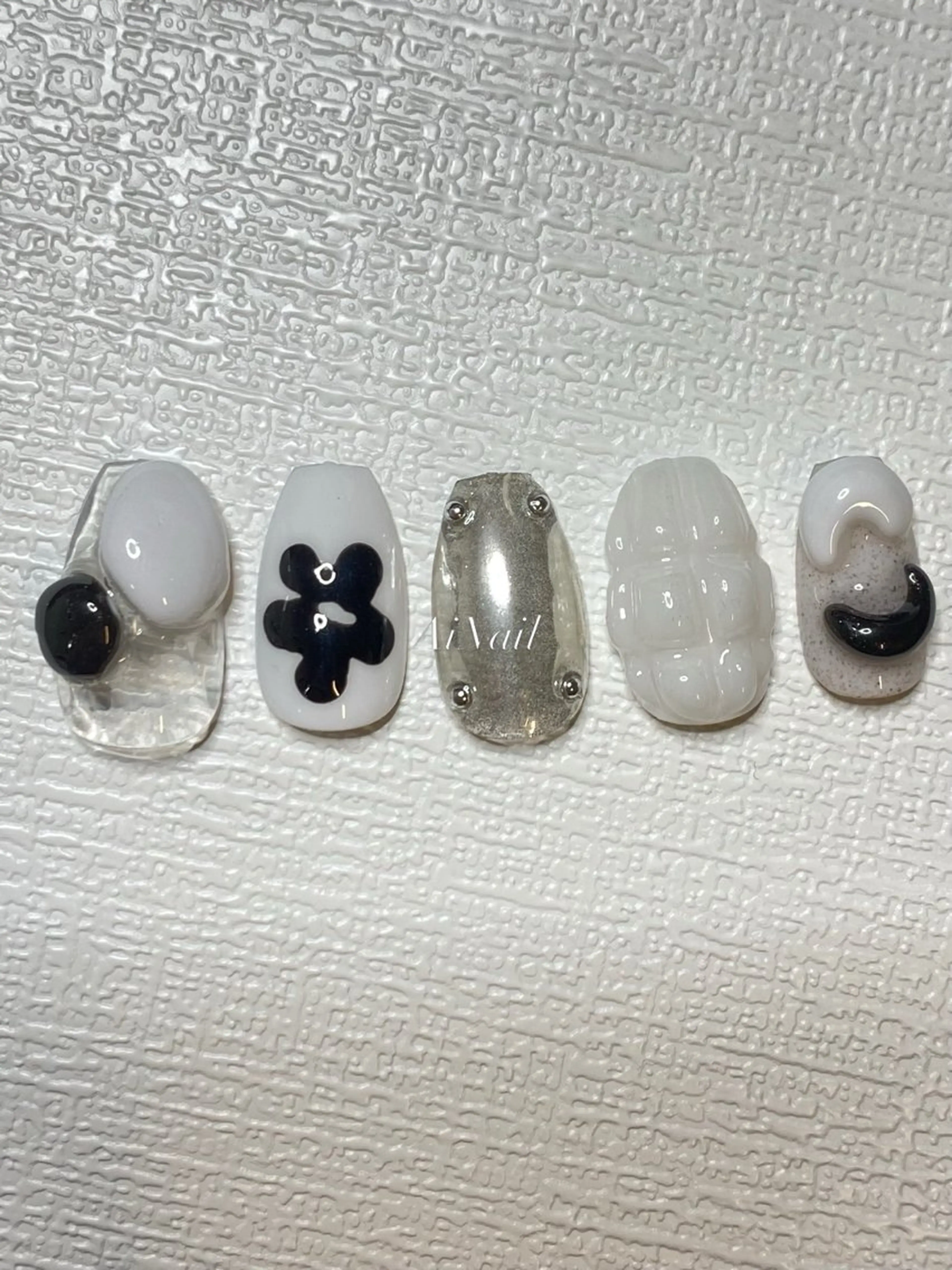 ネイル アートネイル ニュアンスネイル ✨AiNail💅 ✨高幡不動NEW ✨のネイルデザイン