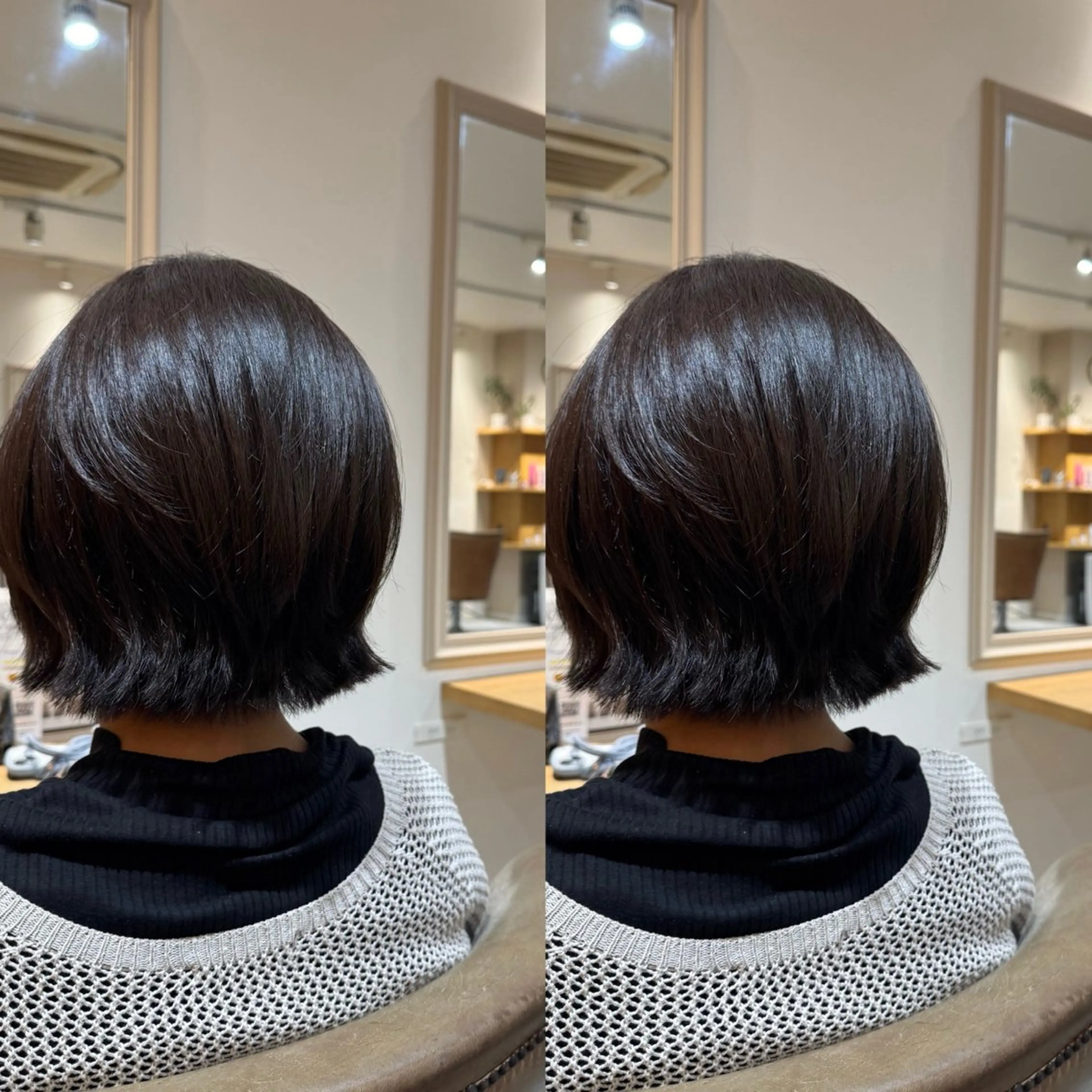 ショート カラー アベ ホノカのヘアスタイル