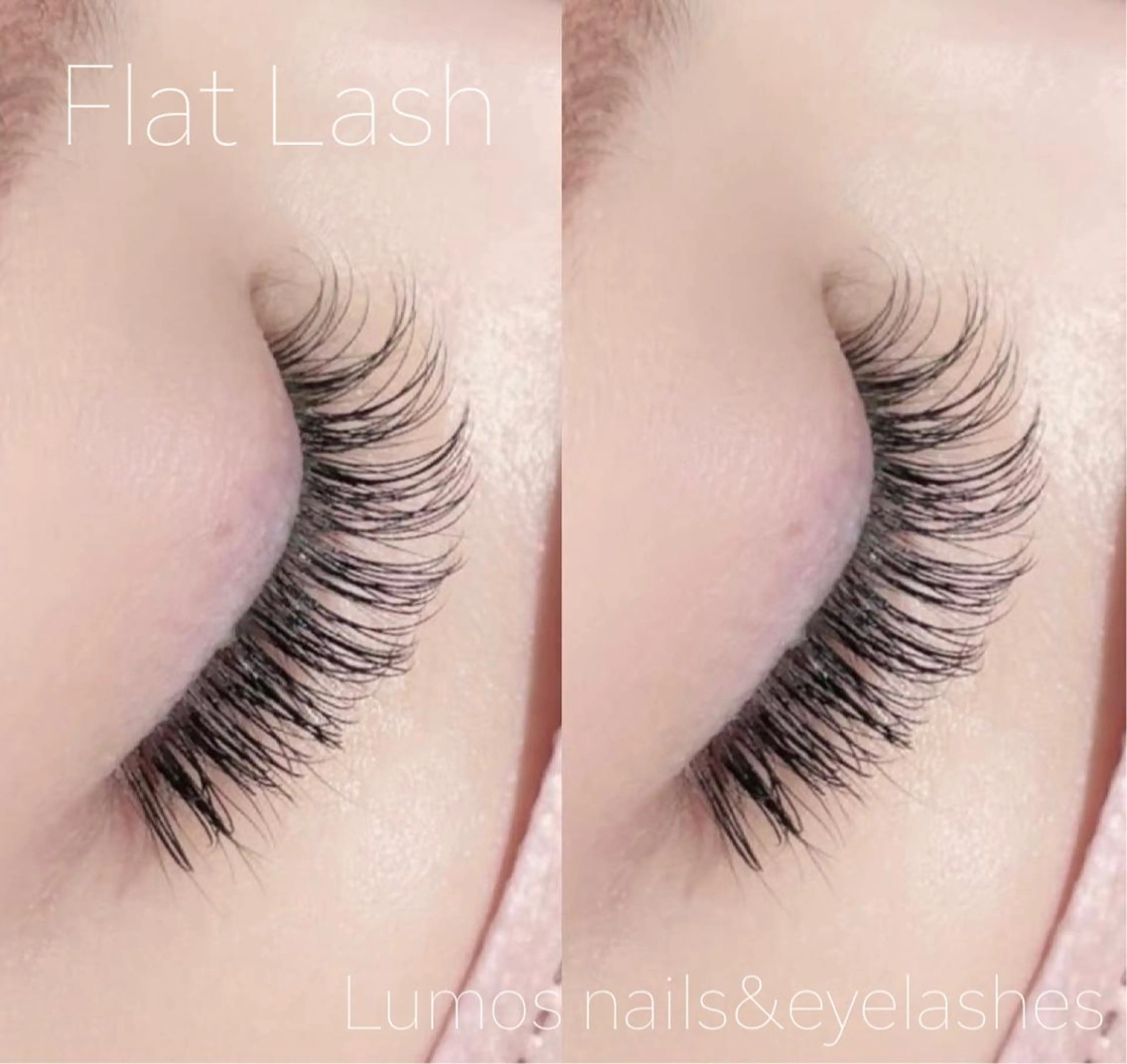 マツエク・マツパ フラットラッシュ Lumos nail&eyelash所属・Lumos Ayakaのマツエク・マツパデザイン