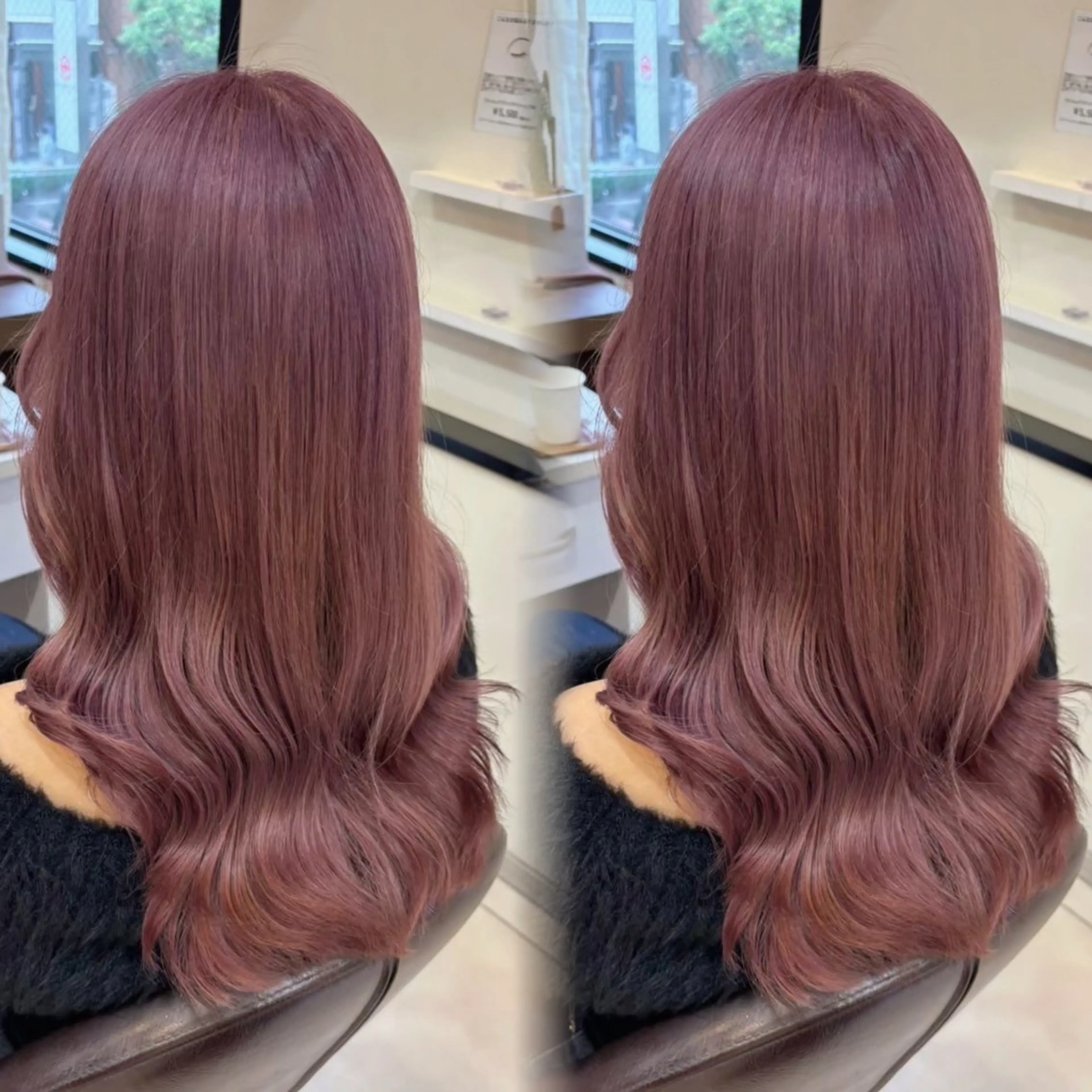 ロング カラー 透明感カラー ヘアカラー トリートメント 横浜 エクステ🎀/ カラー🌙┊︎もものヘアスタイル