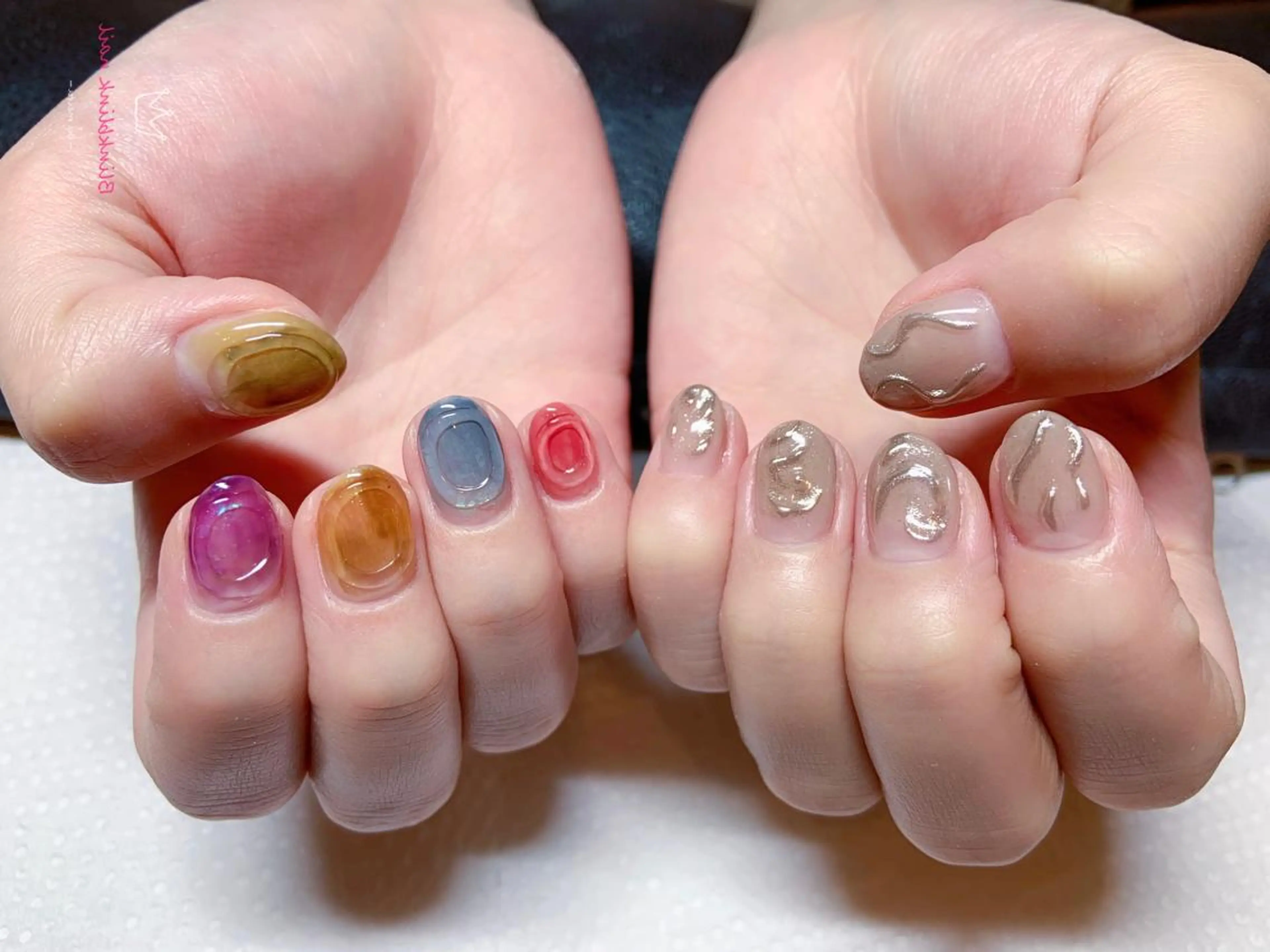 ミディアム ネイル Style Nailのネイルデザイン