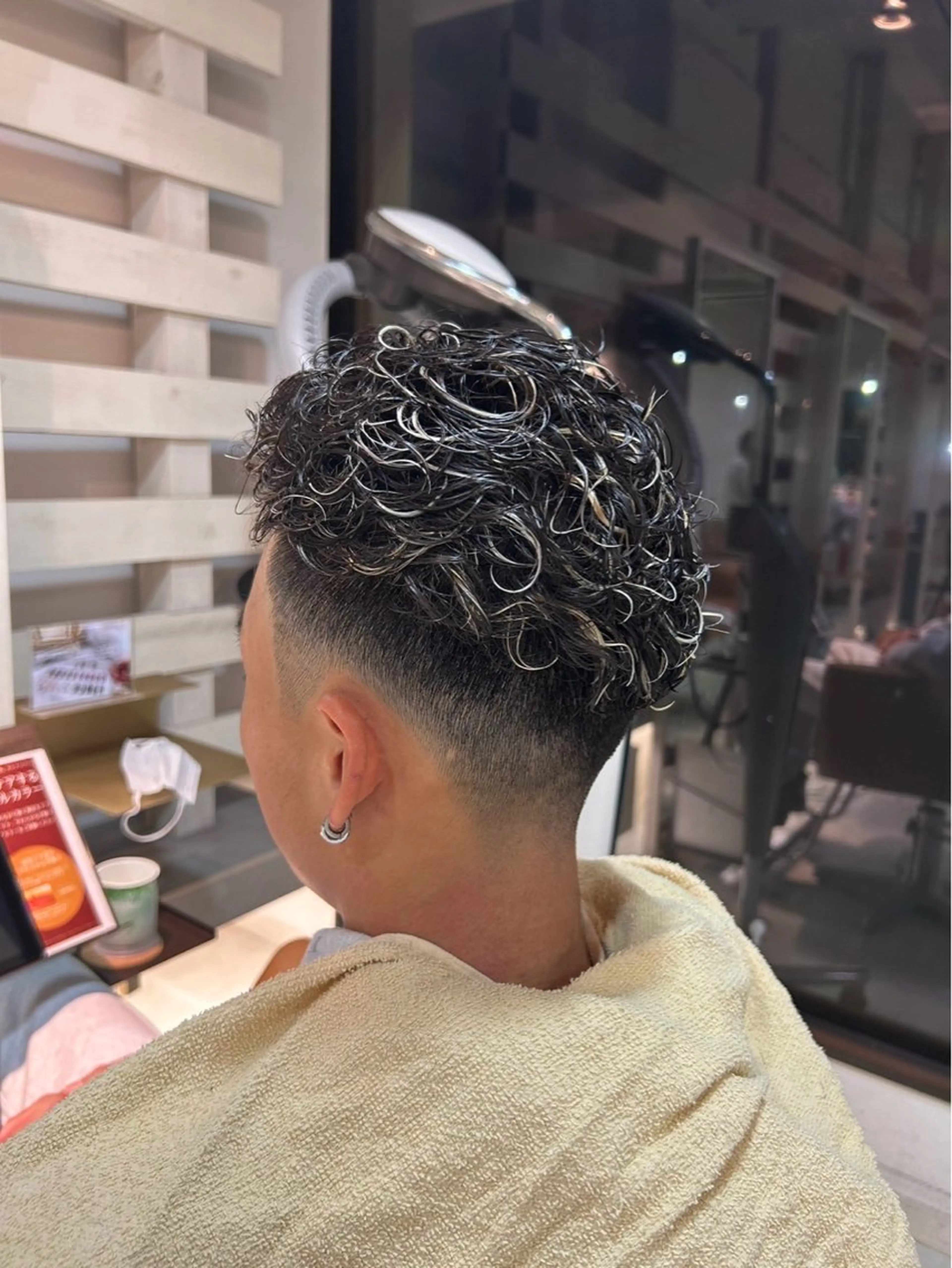 パーマ メンズ メンズパーマ ORO池田店　日向 春喜のヘアスタイル