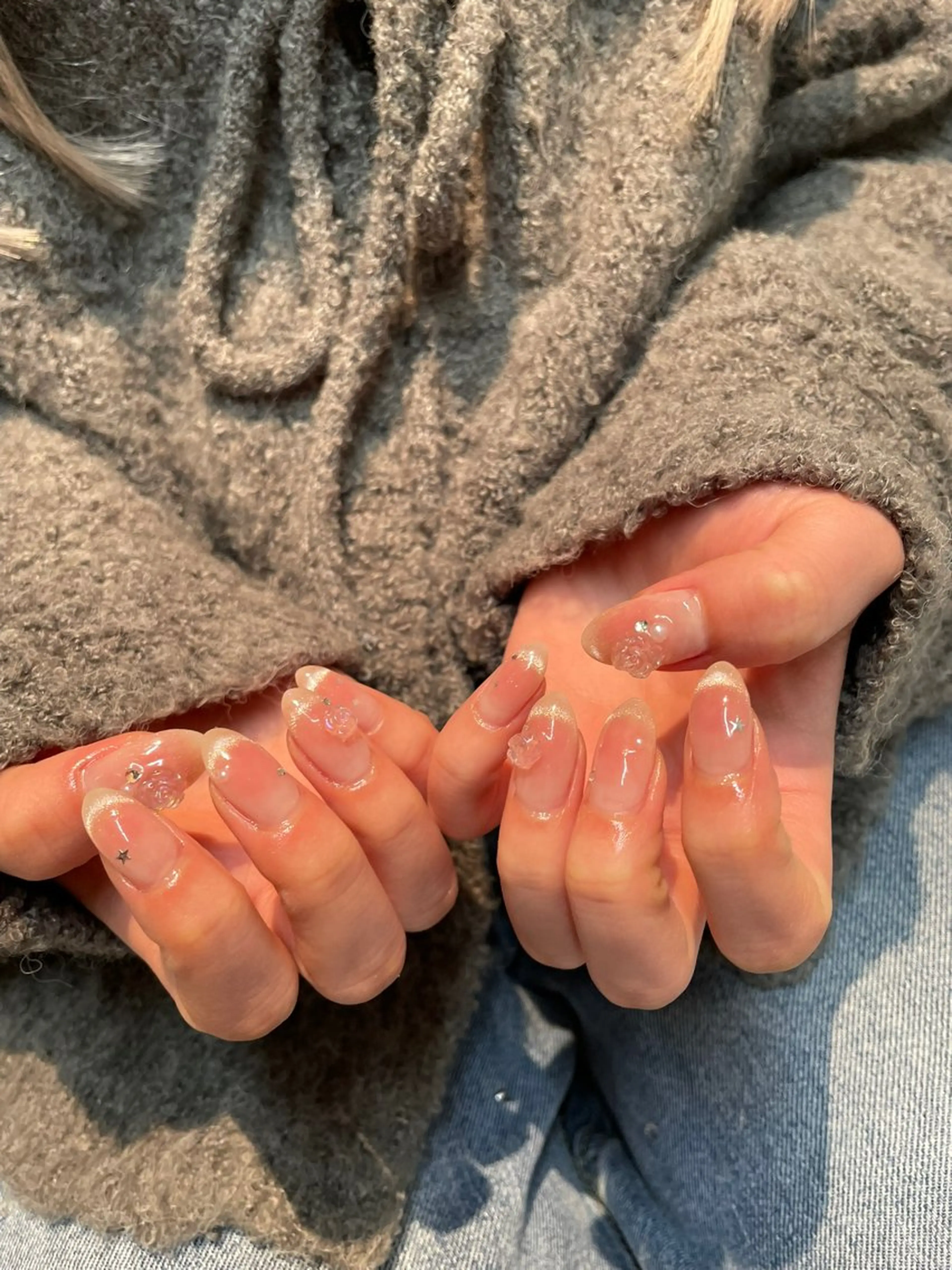 ネイル ハンドネイル Kuwata Arisa⋆🍒⭒˚のネイルデザイン