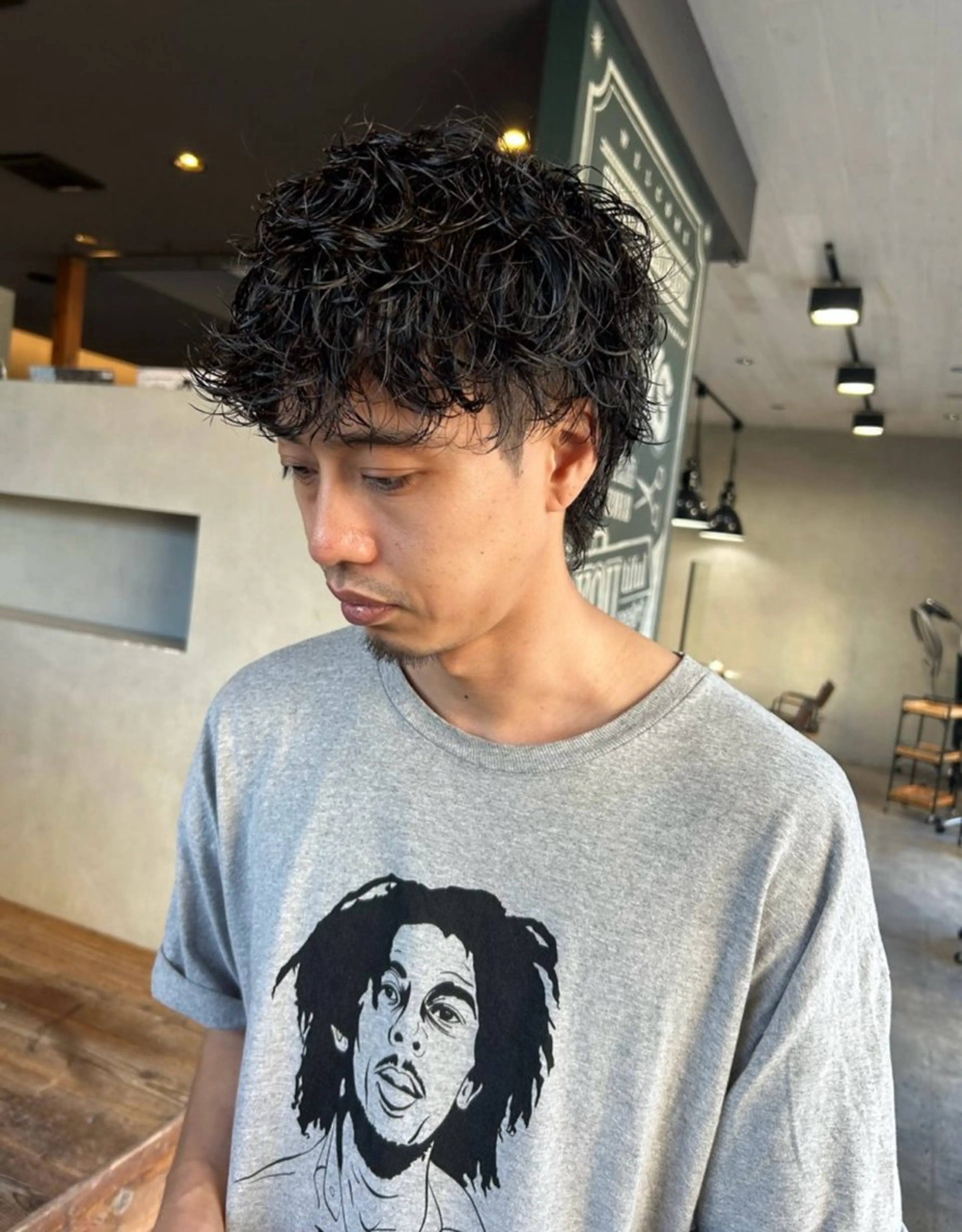 【men's限定】✨デザインパーマ✨＋トリートメントサービスの写真