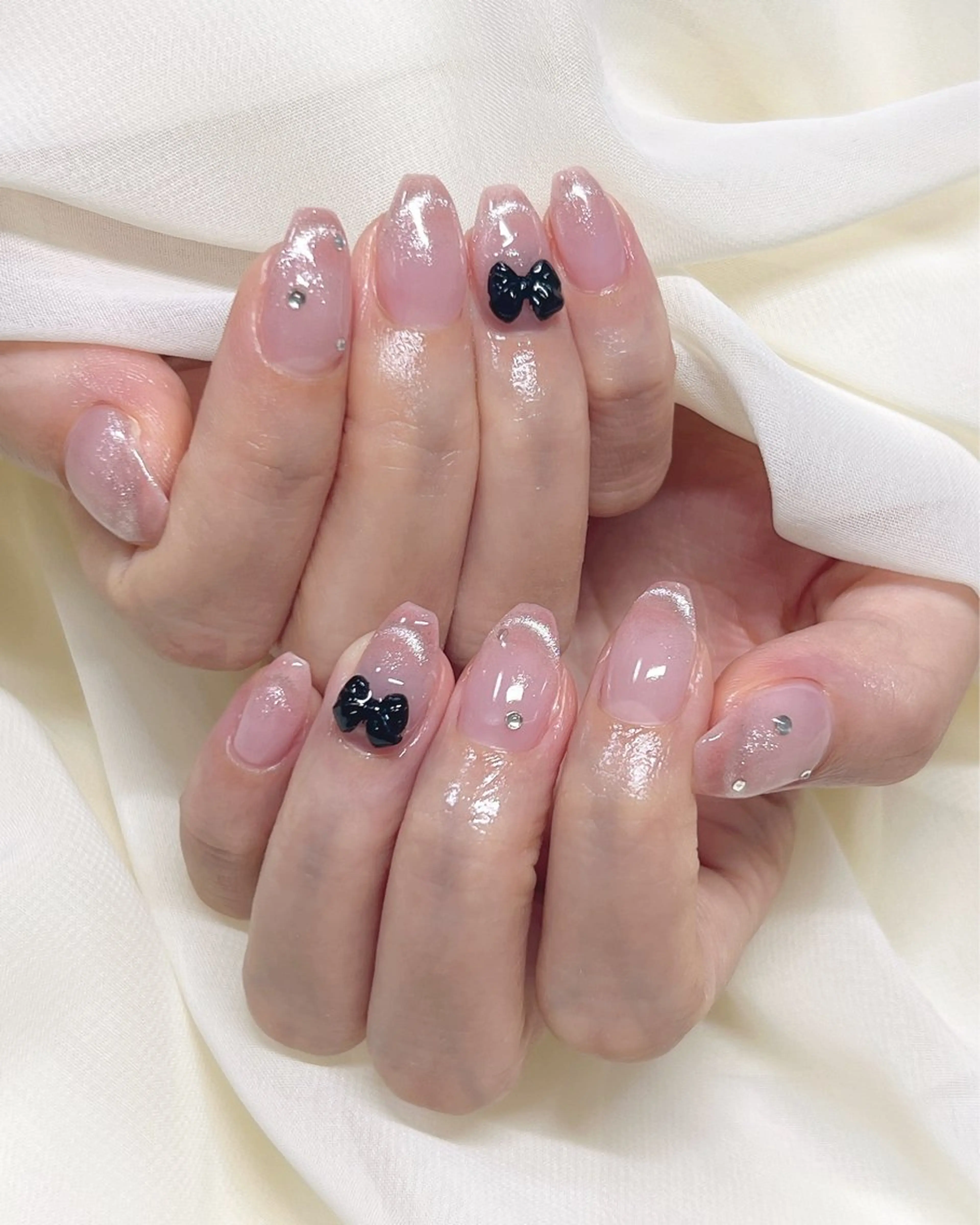 ネイル フレンチネイル シンプルネイル nail salon MUAのネイルデザイン