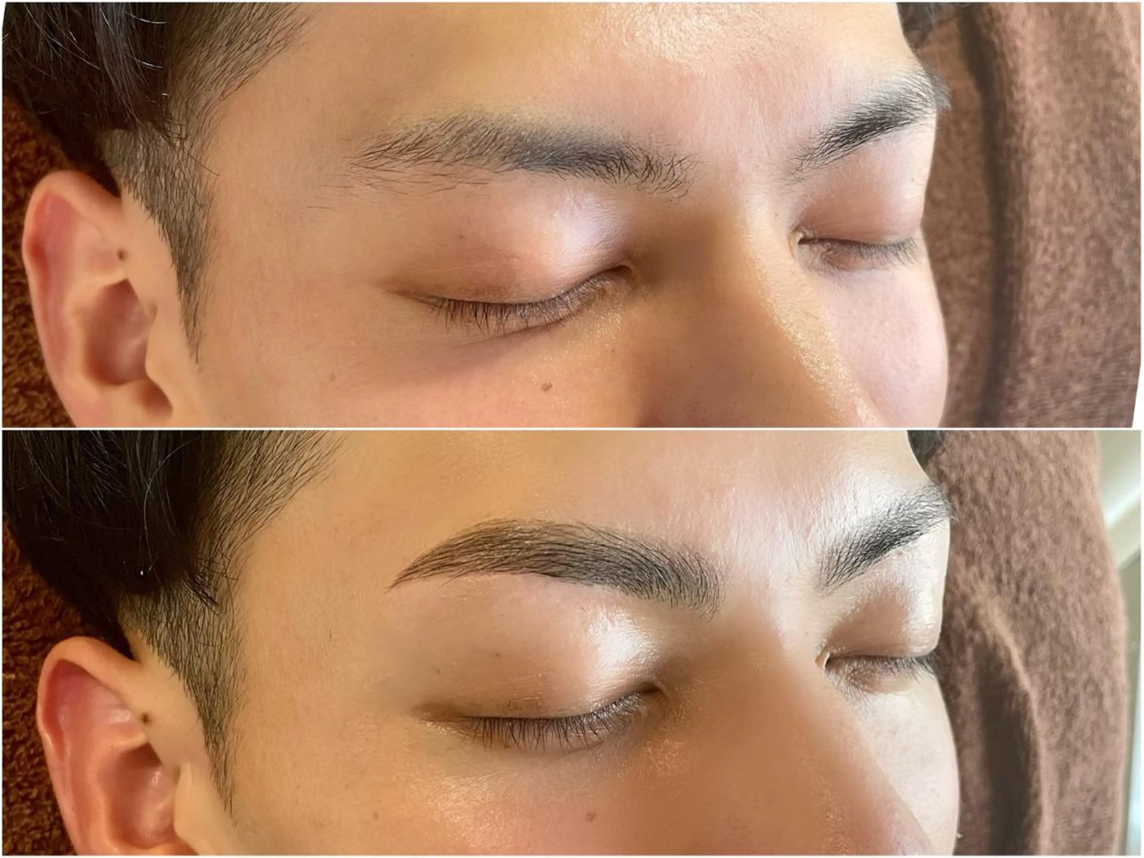 メンズ アイブロウ joieange eyelashのマツエク・マツパデザイン