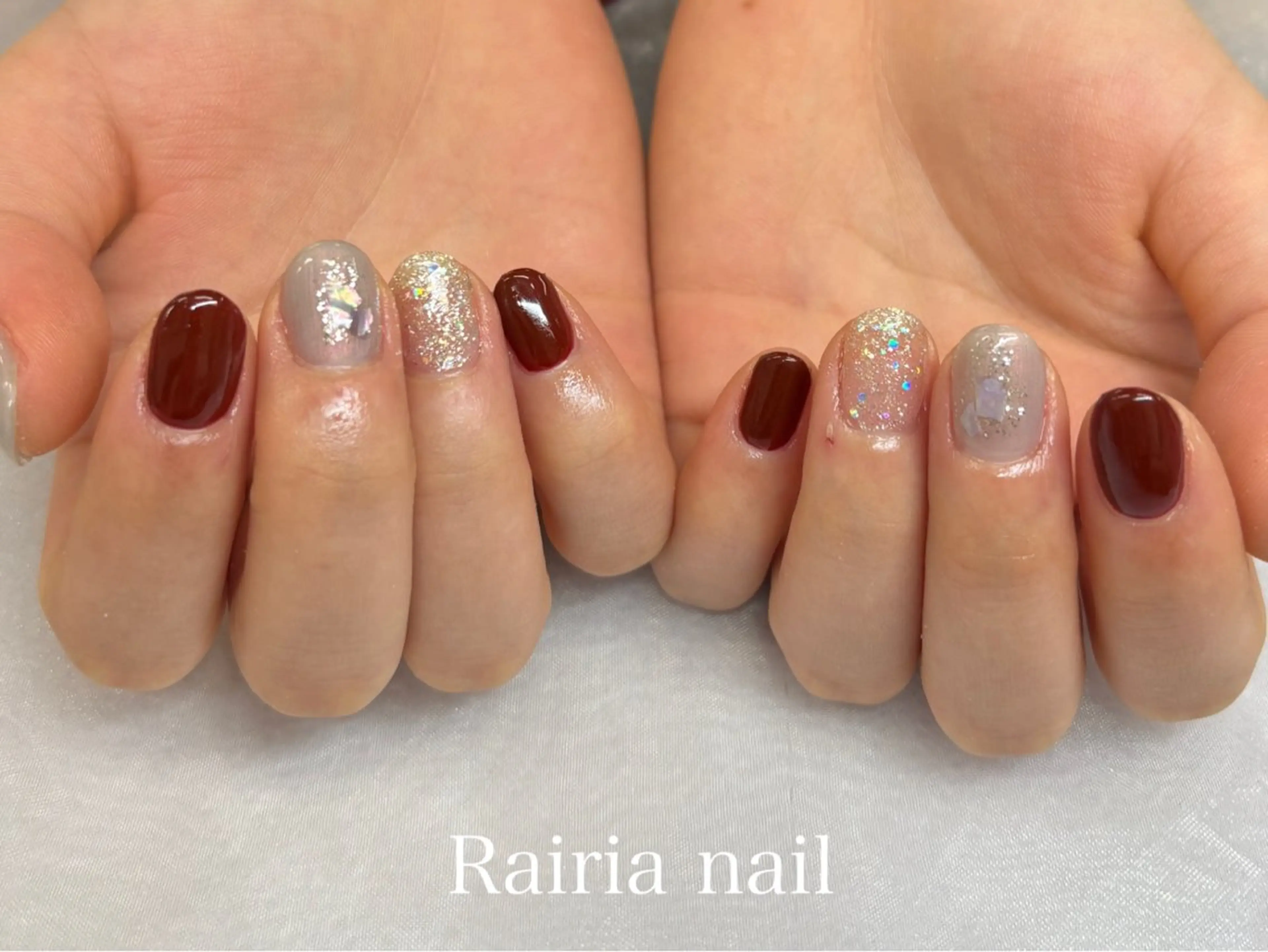 ネイル ハンドネイル Sato. Rairiaのネイルデザイン