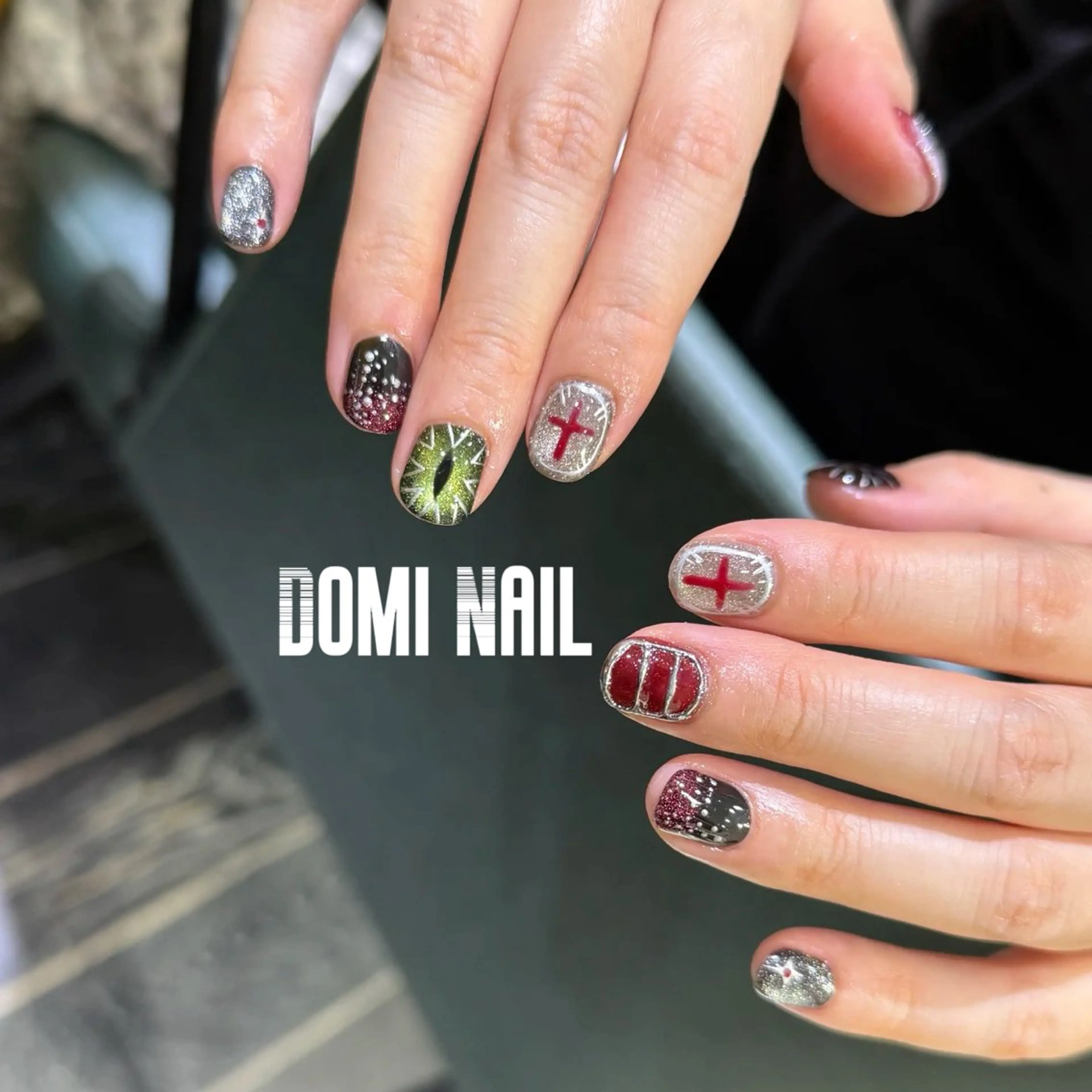ネイル アートネイル 持ち込み ハンドネイル Domi Nail Salonのネイルデザイン