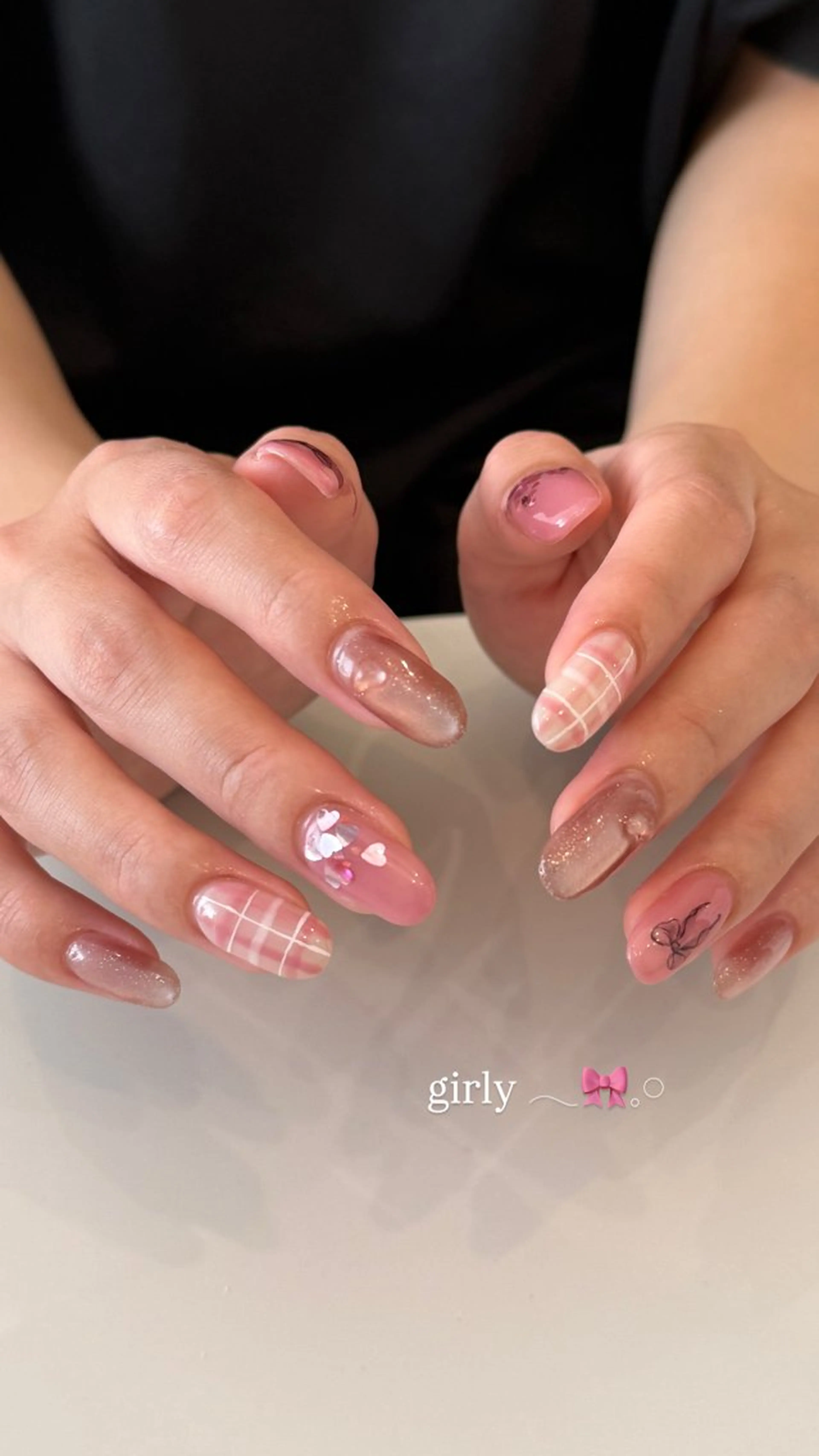 ネイル ハンドネイル フットネイル nailsalon charmeのネイルデザイン