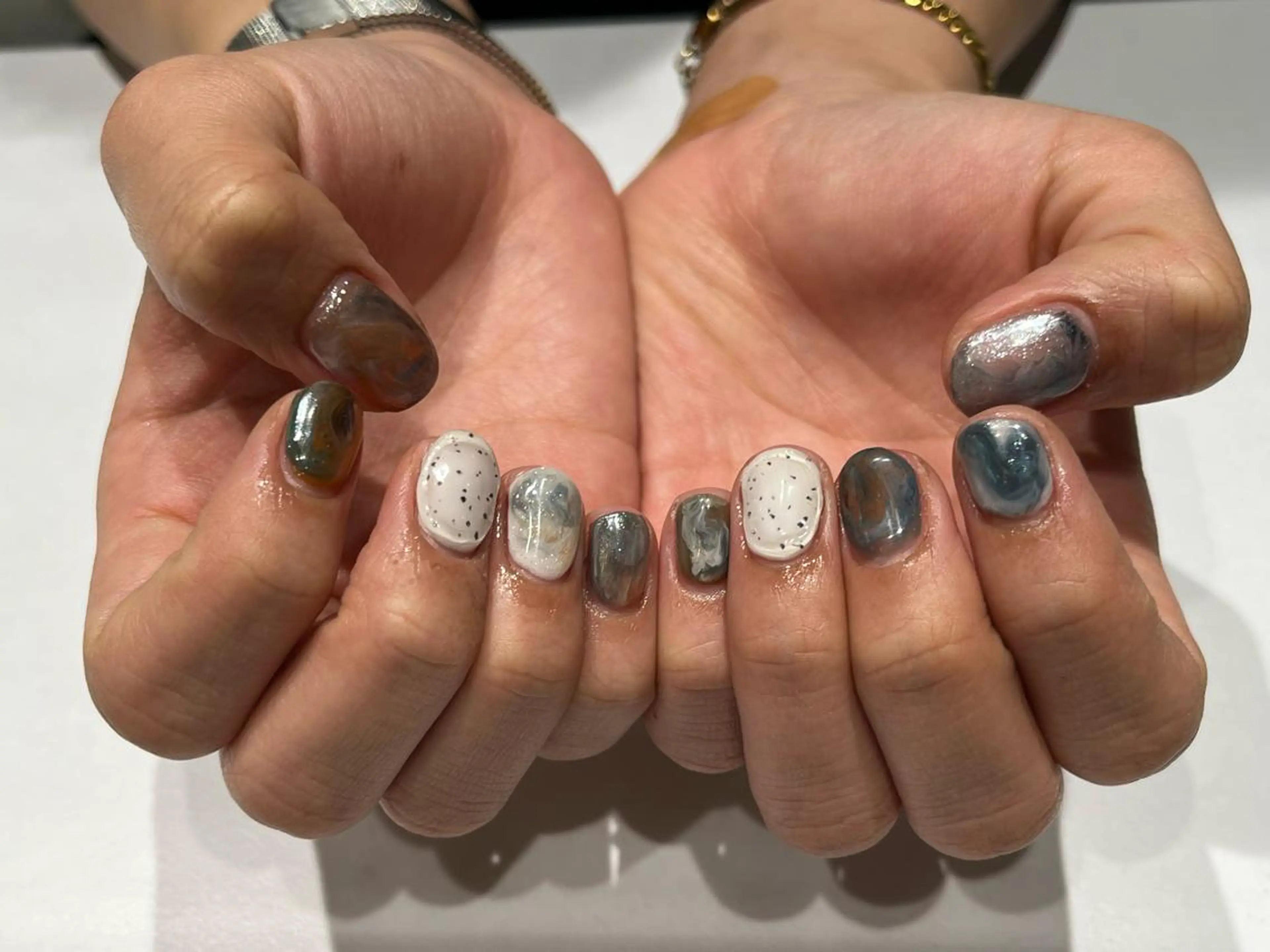 ネイル ハンドネイル ZEST kalon RINAのマツエク・マツパデザイン