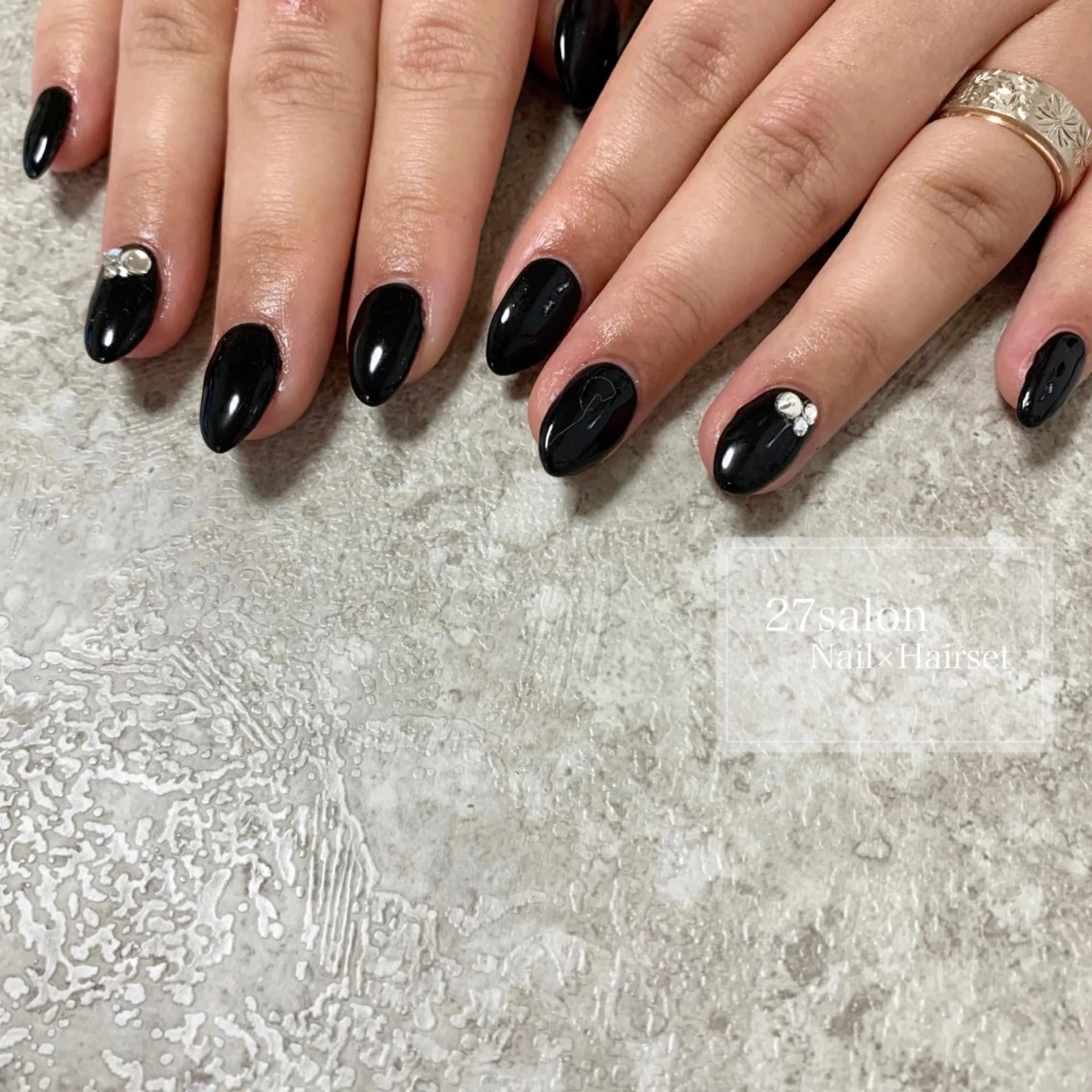 ネイル ワンカラーネイル 27salon yuinaのネイルデザイン