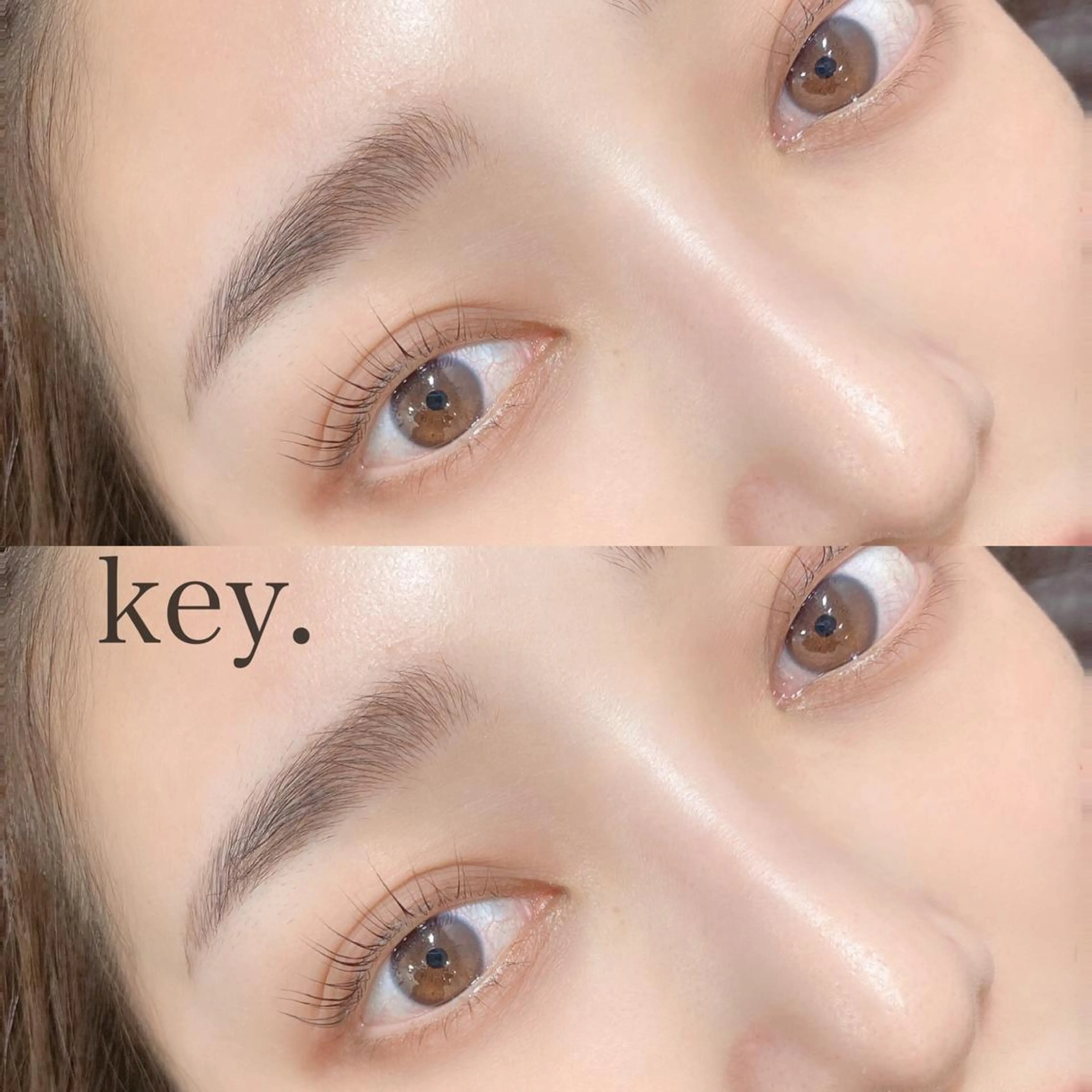 マツエク・マツパ アイブロウ パリジェンヌラッシュリフト マツパ アイデザイナー Key（ケイ）の眉毛・アイブロウイメージ