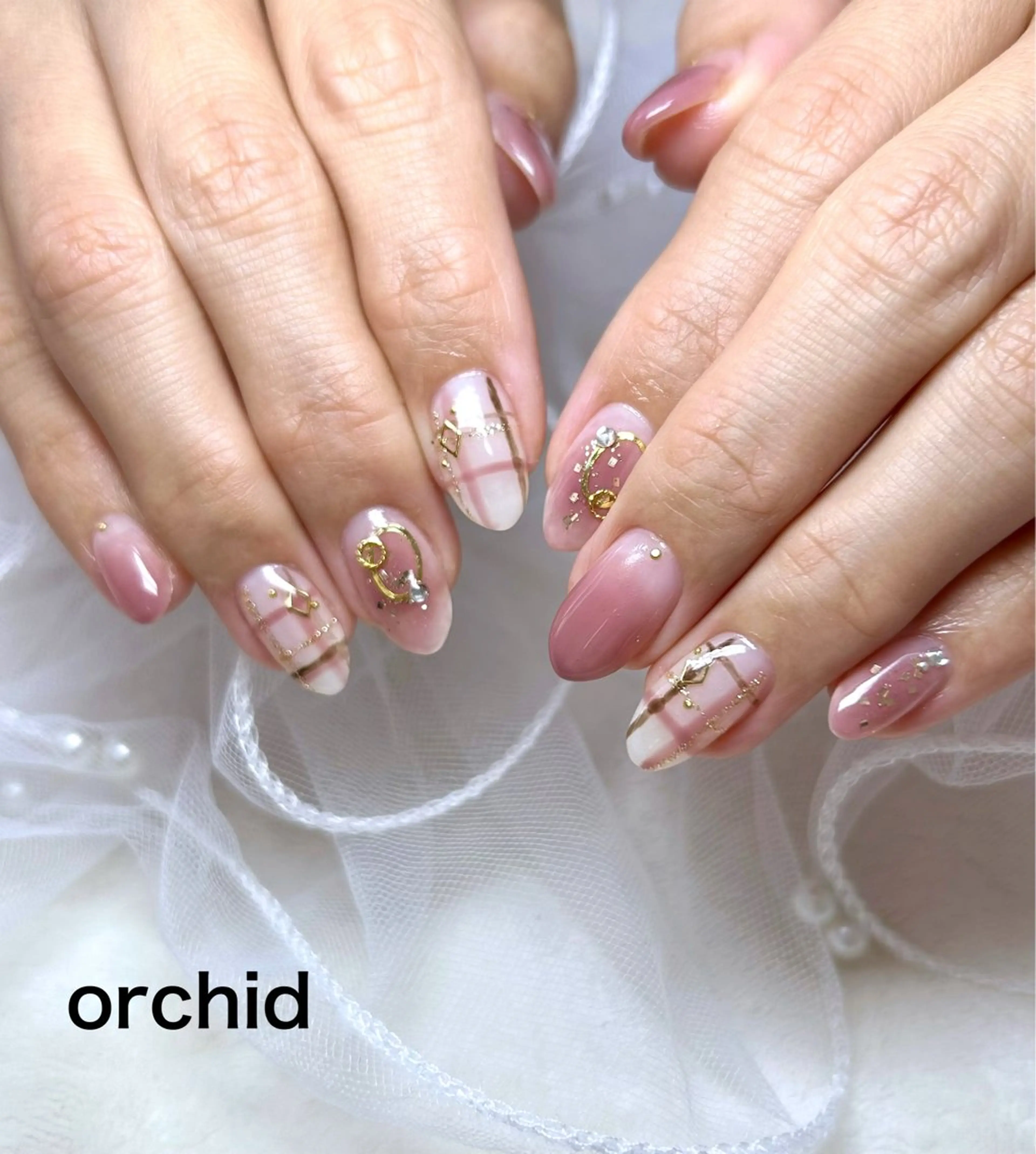 ネイル orchid ♡オーキッドのネイルデザイン