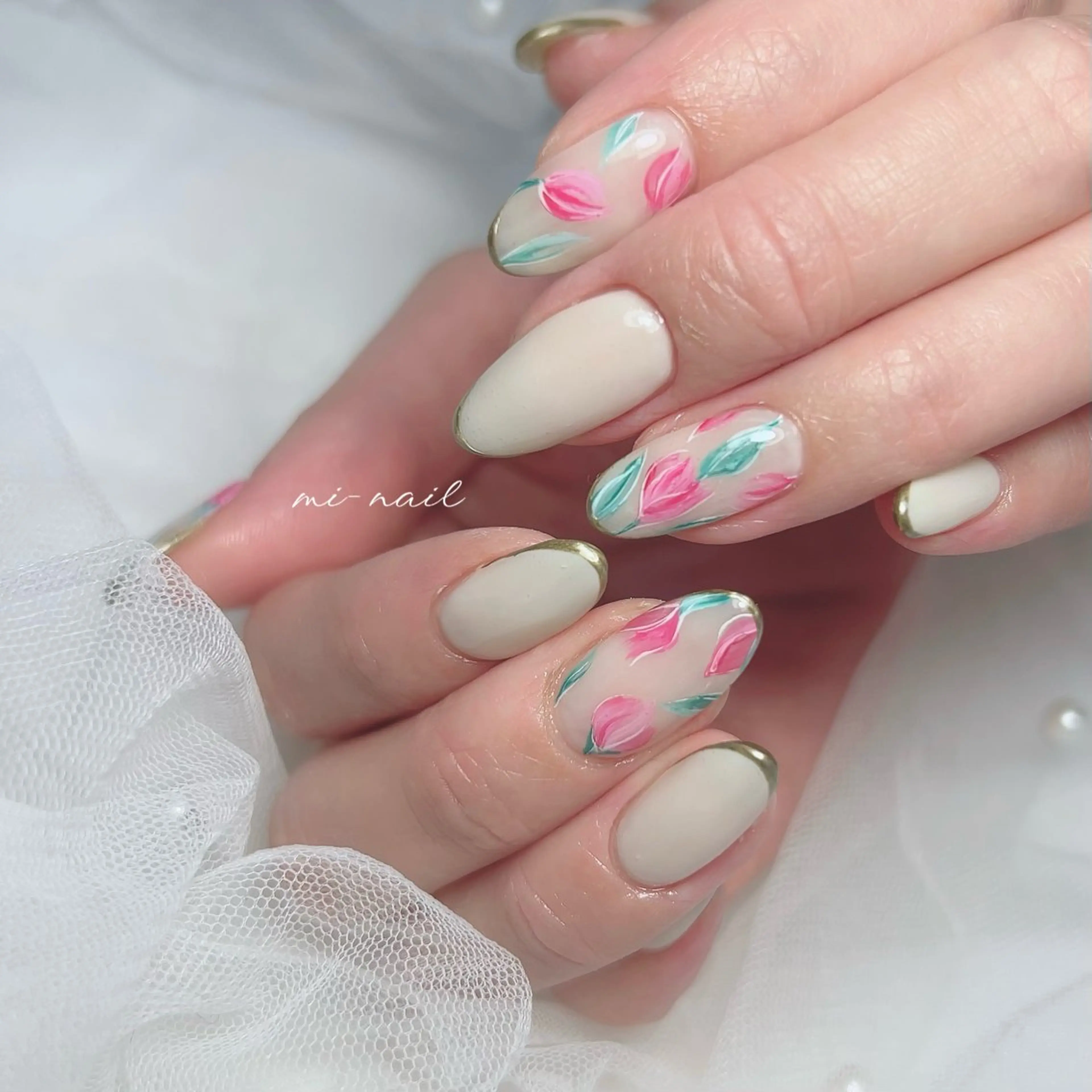 ネイル ハンドネイル ..mi_nail..所属・..mi-nail ..のネイルデザイン