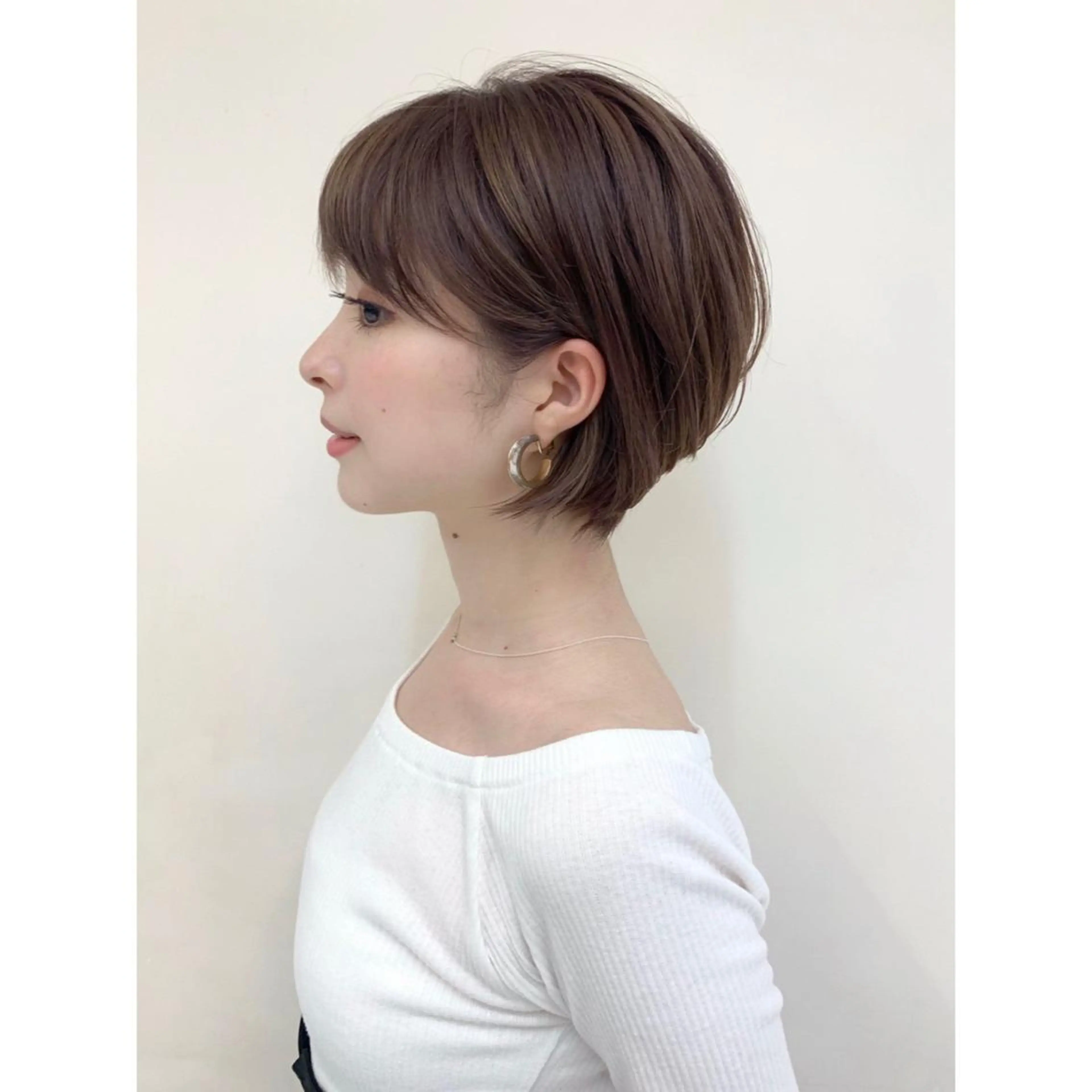 ショート ボブ ショートヘア 牧野美波💎ショート ヘア/カット/天神のヘアスタイル