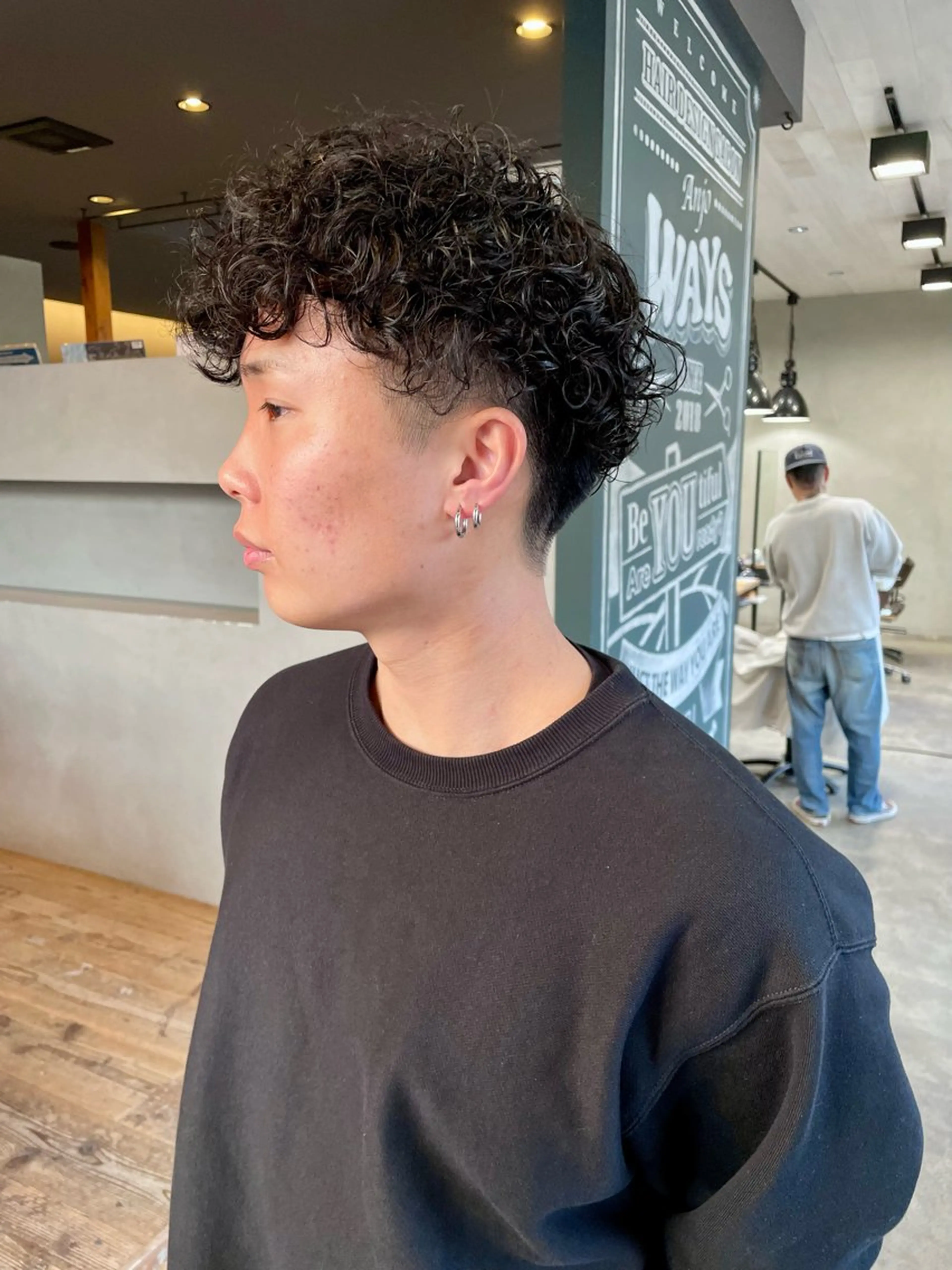 ショート パーマ メンズ メンズ🎱女性も歓迎 ✨🌵榊原崇文🌵のヘアスタイル