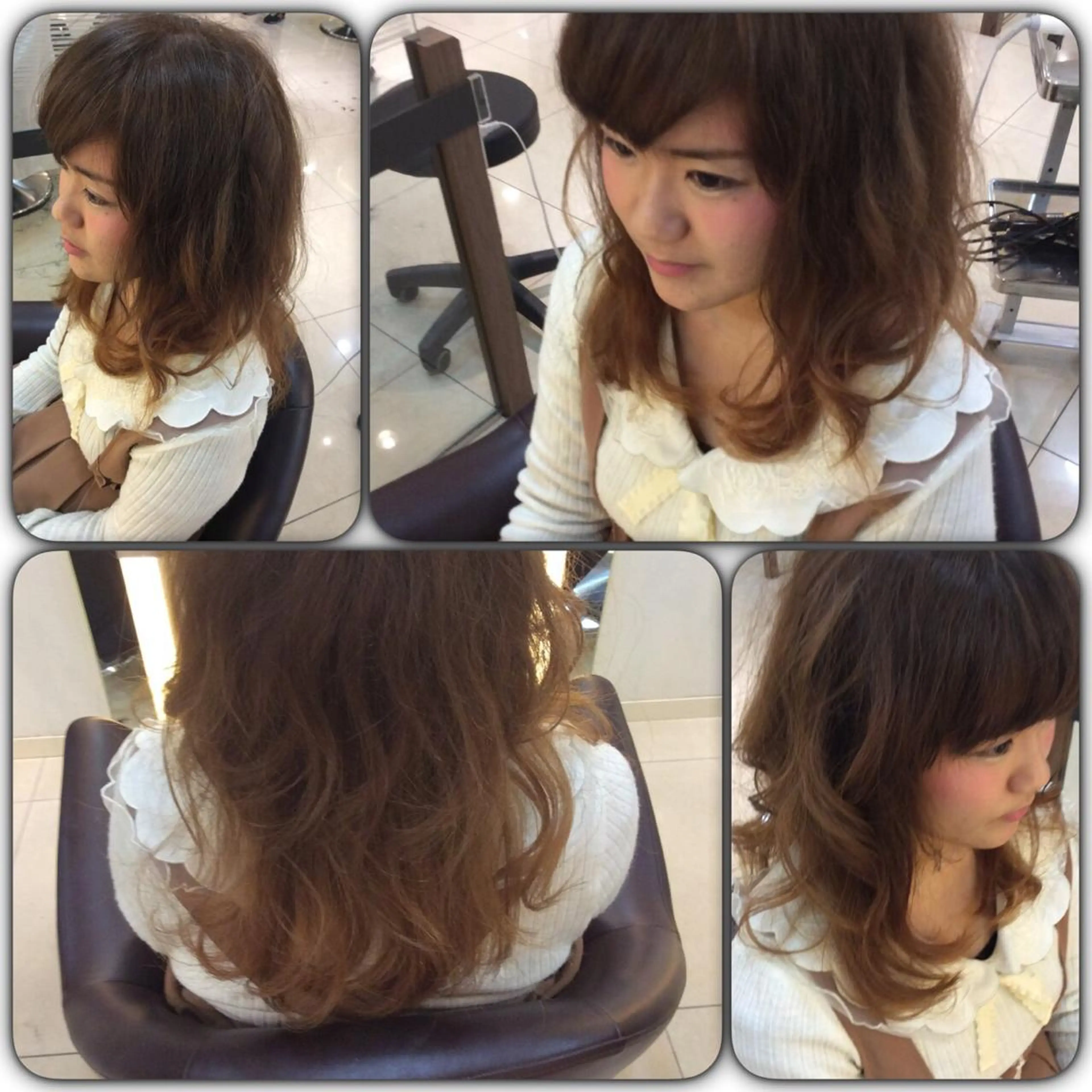 ミディアム 似合わせ／代表 髪質改善/山田将大のヘアスタイル