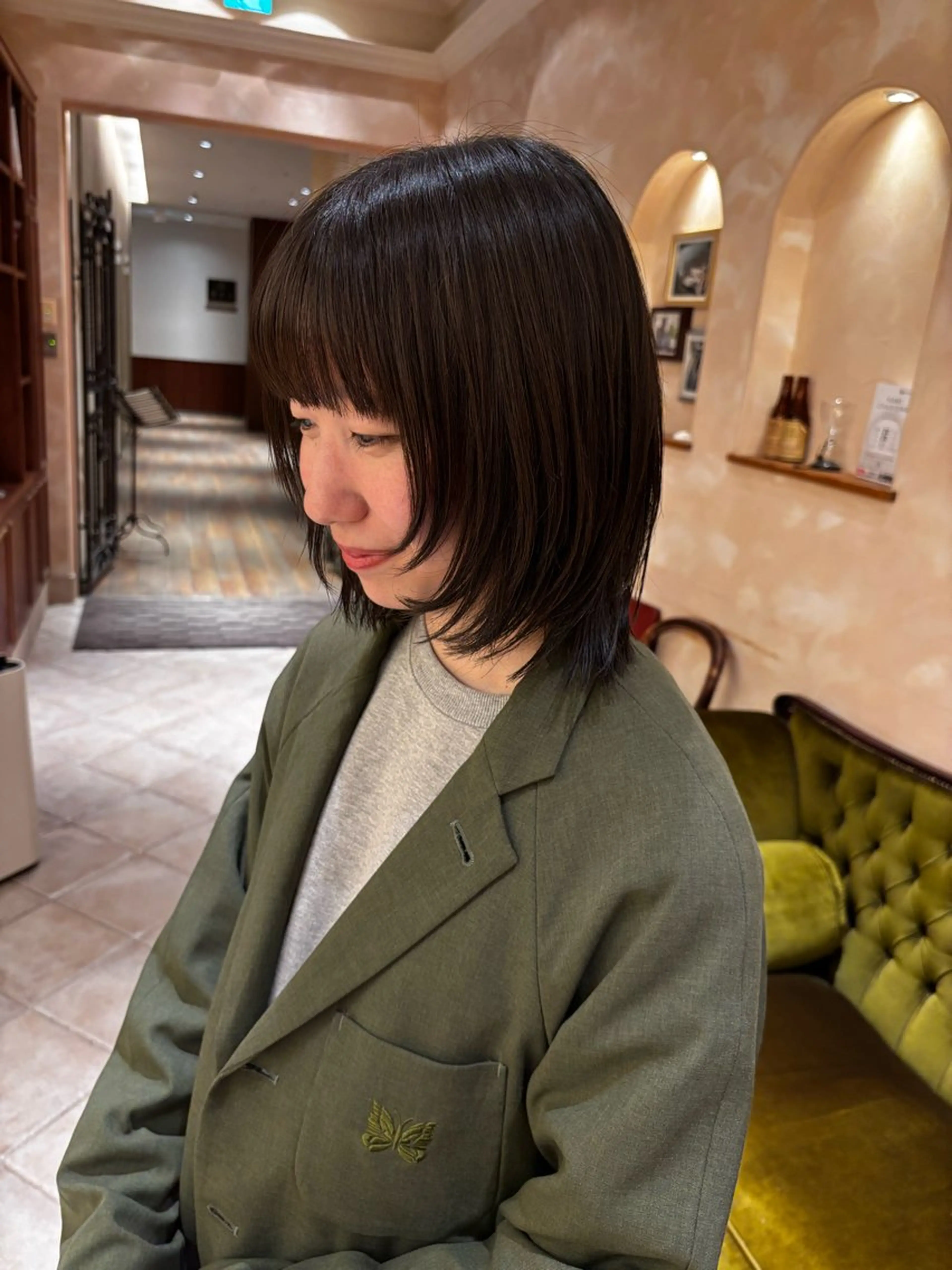 ミディアム 【カット】 根本翔太のヘアスタイル