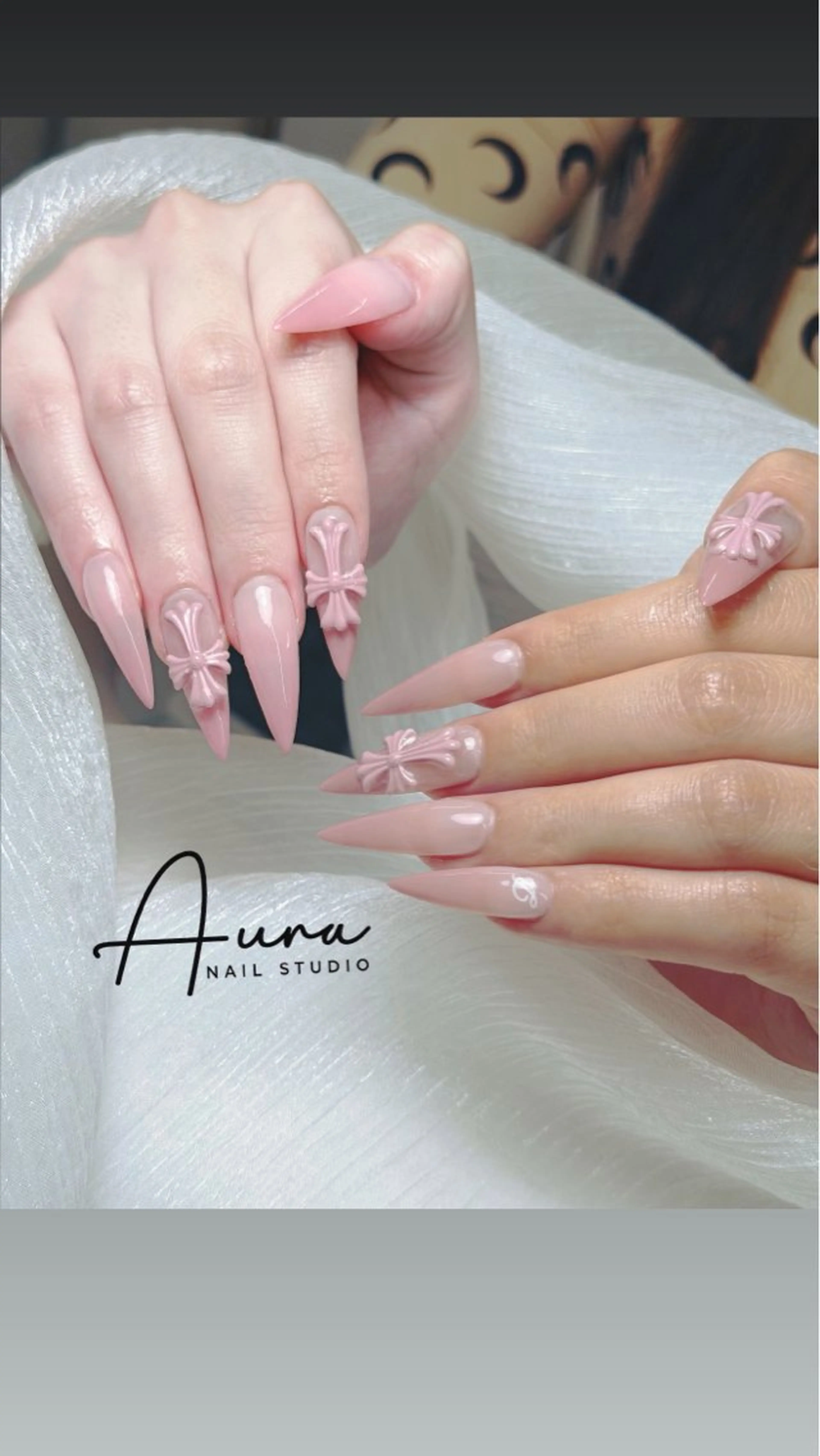 ネイル ハンドネイル Aura Nail HanNaのネイルデザイン