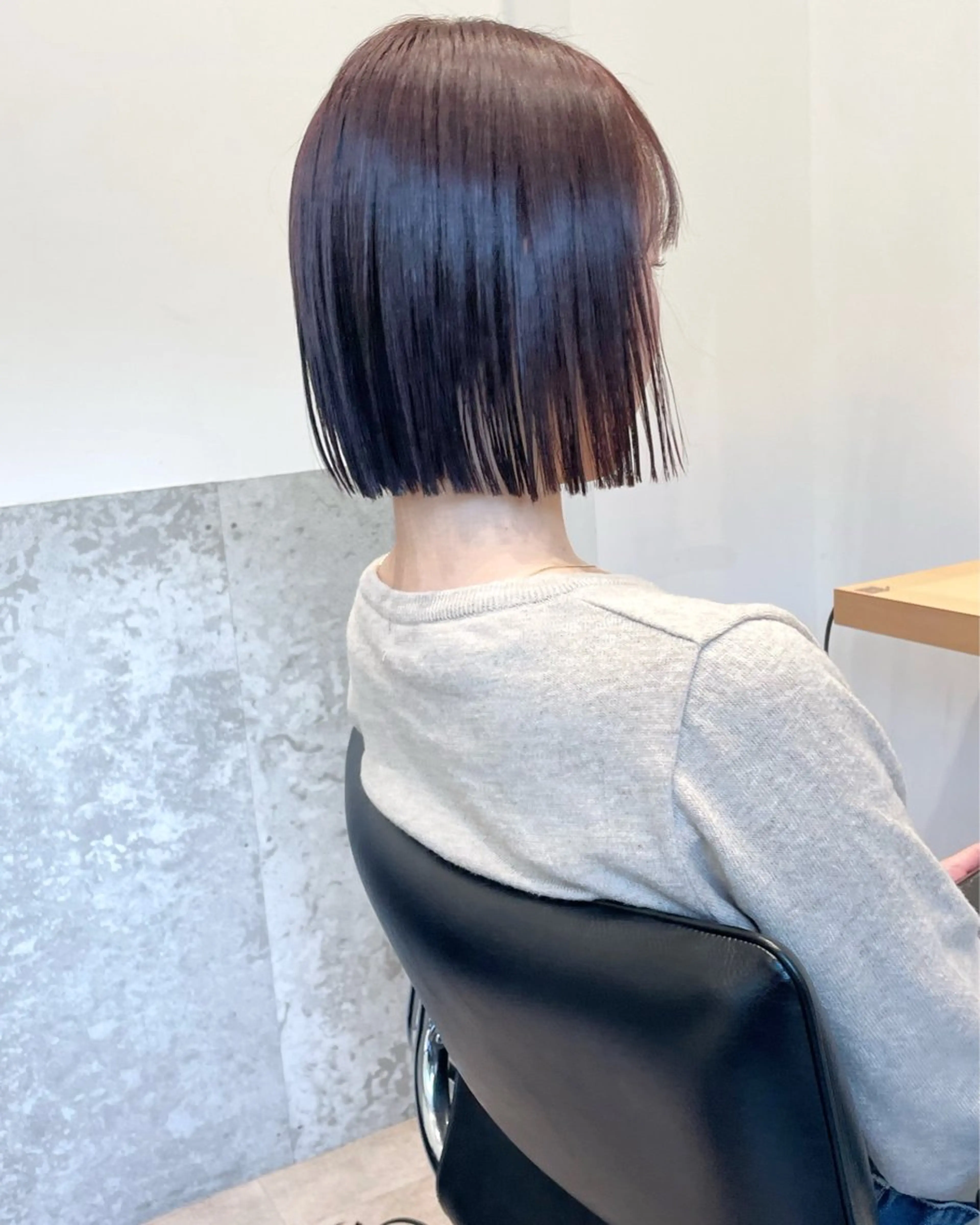 ショート ボブ 小坂 郁美のヘアスタイル