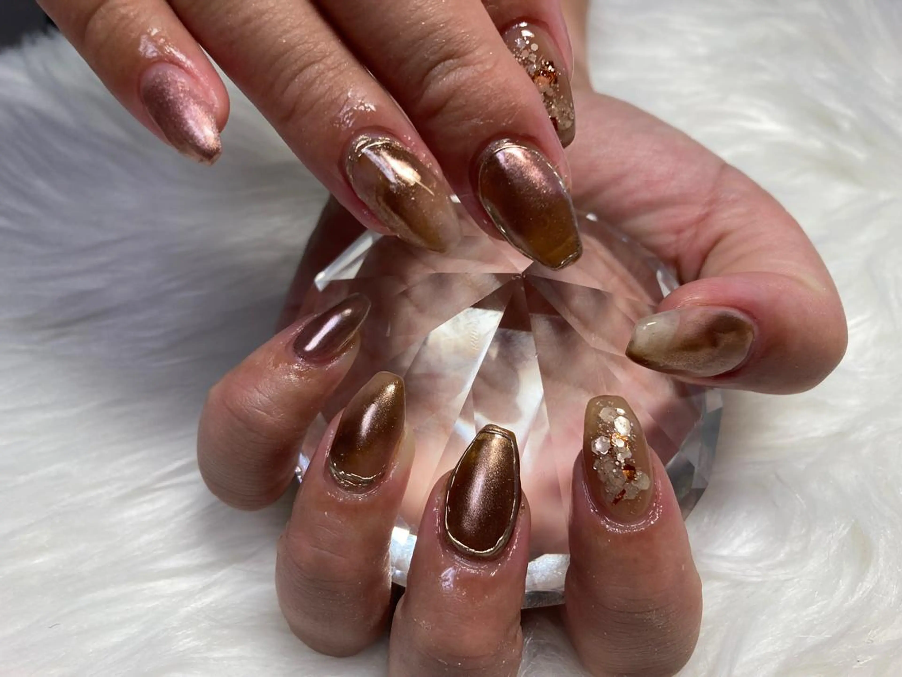 ミディアム ネイル nail yukkoのネイルデザイン