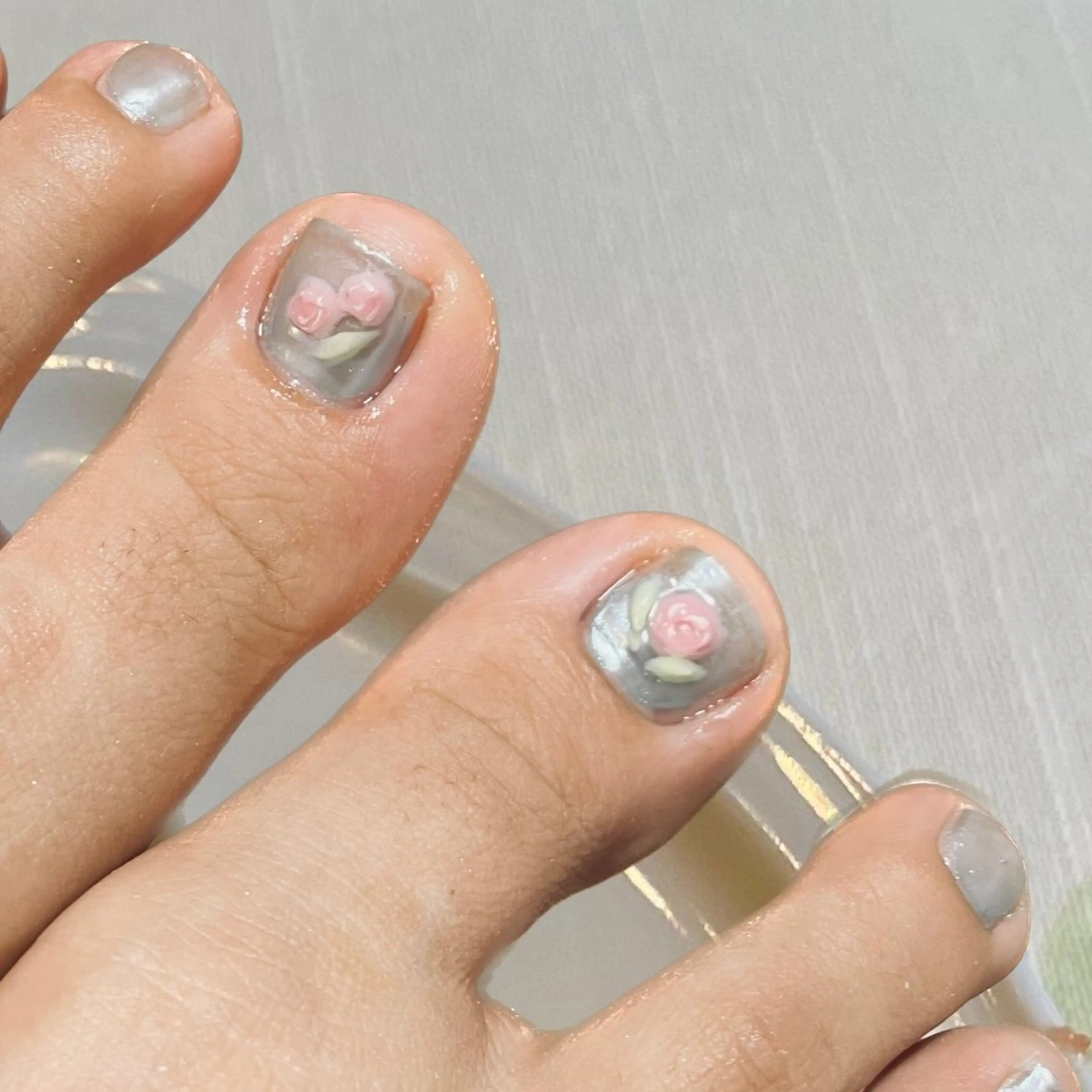 ネイル フットネイル Nail ヌシん家 AKANEのネイルデザイン