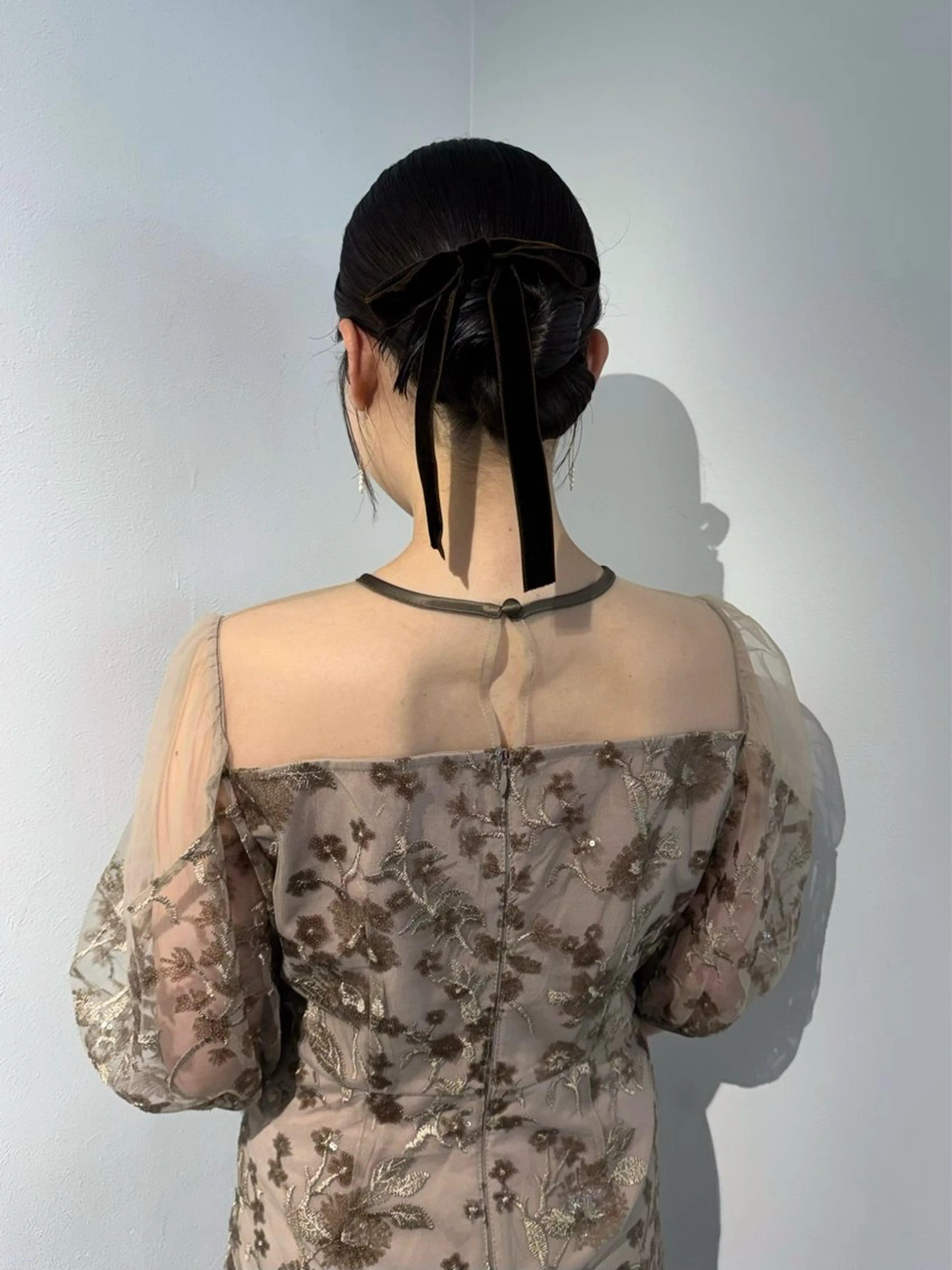 ロング カラー ヘアアレンジ ヘアセット mina 🌷のヘアスタイル