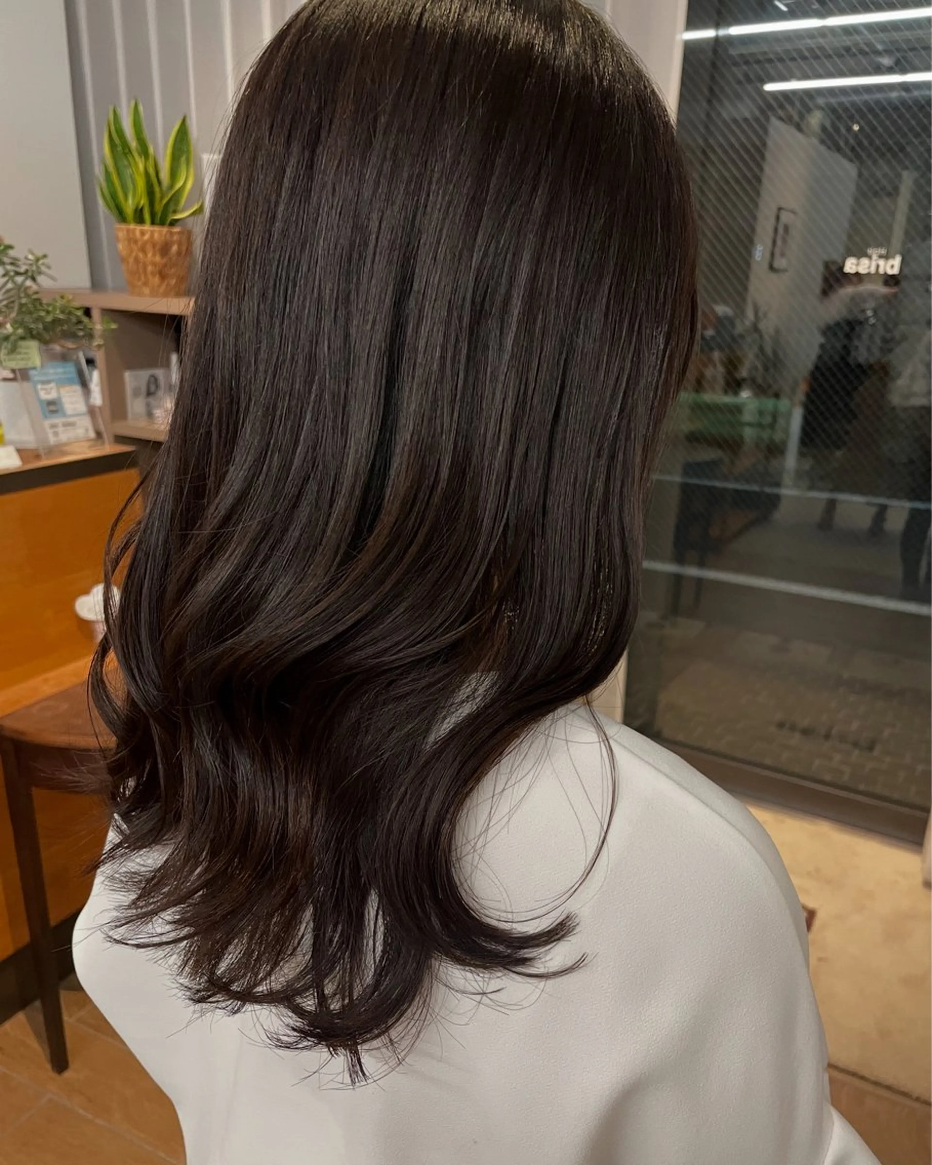 ロング メンズ カットパーマ募集中のヘアスタイル