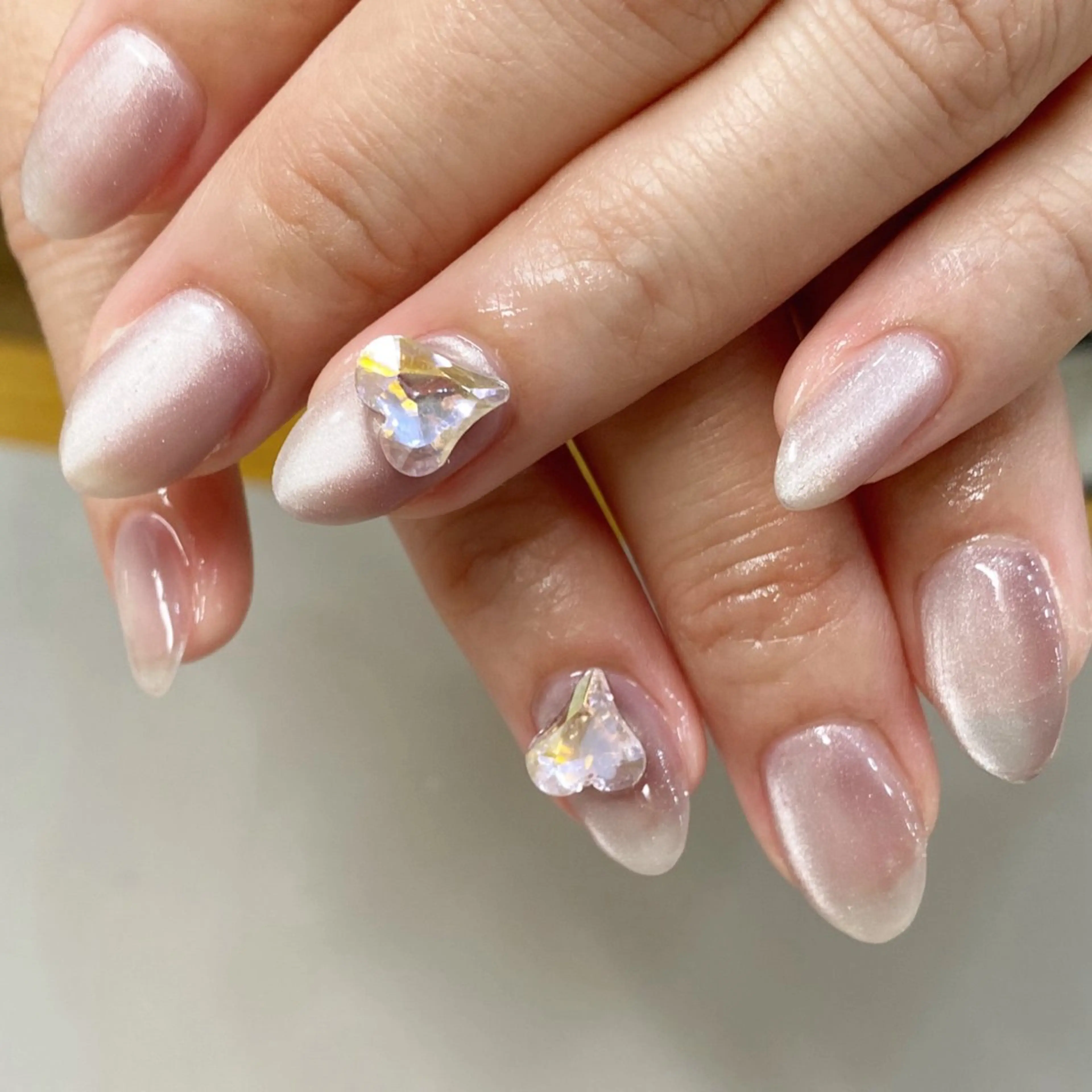 ネイル 艶/マグネット/網紅 /韓国/岩下りほのネイルデザイン