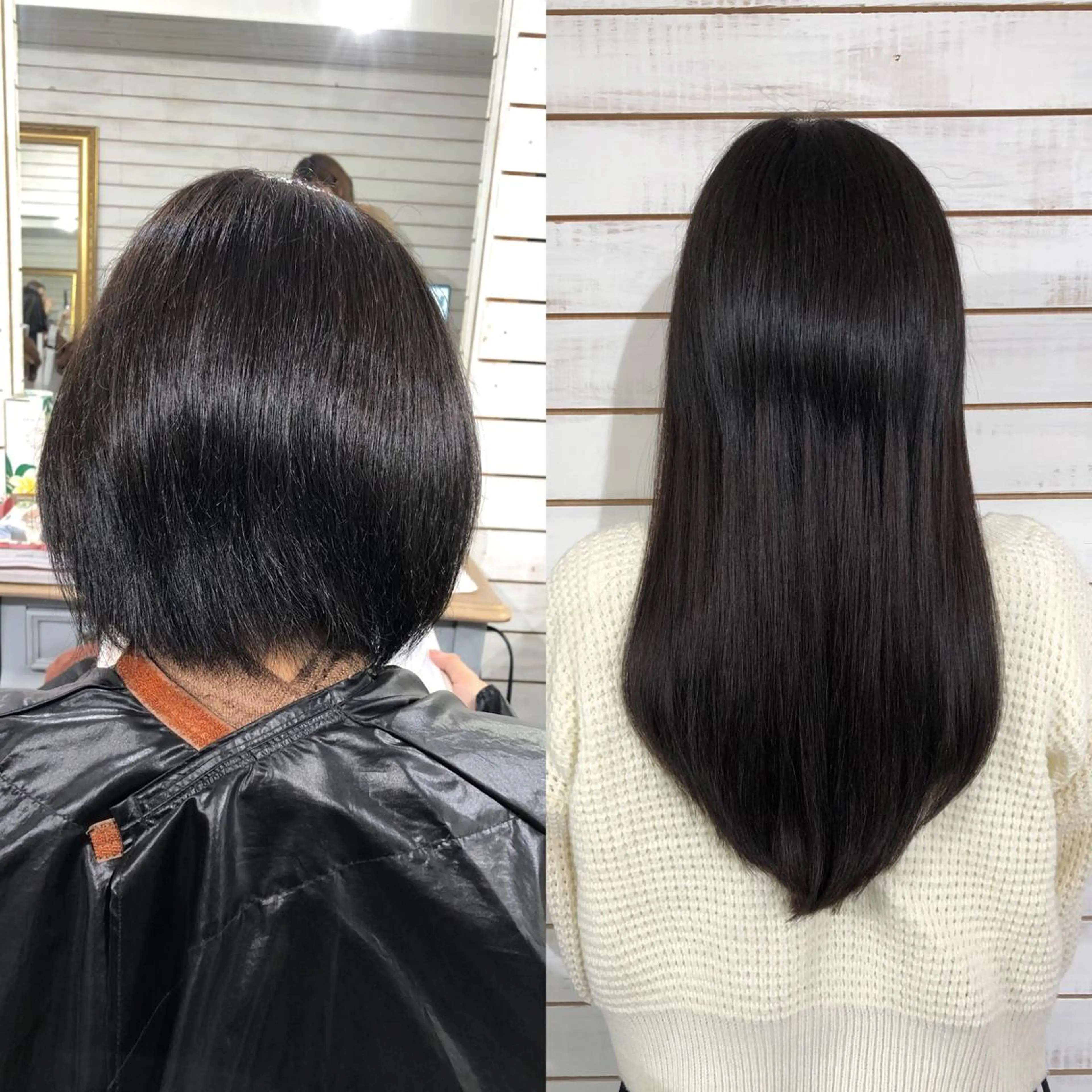 ロング エクステ ヘアカラー エクステ 🧡艶髪ちゅるん髪 🫧🧡YUKI❄️のヘアスタイル