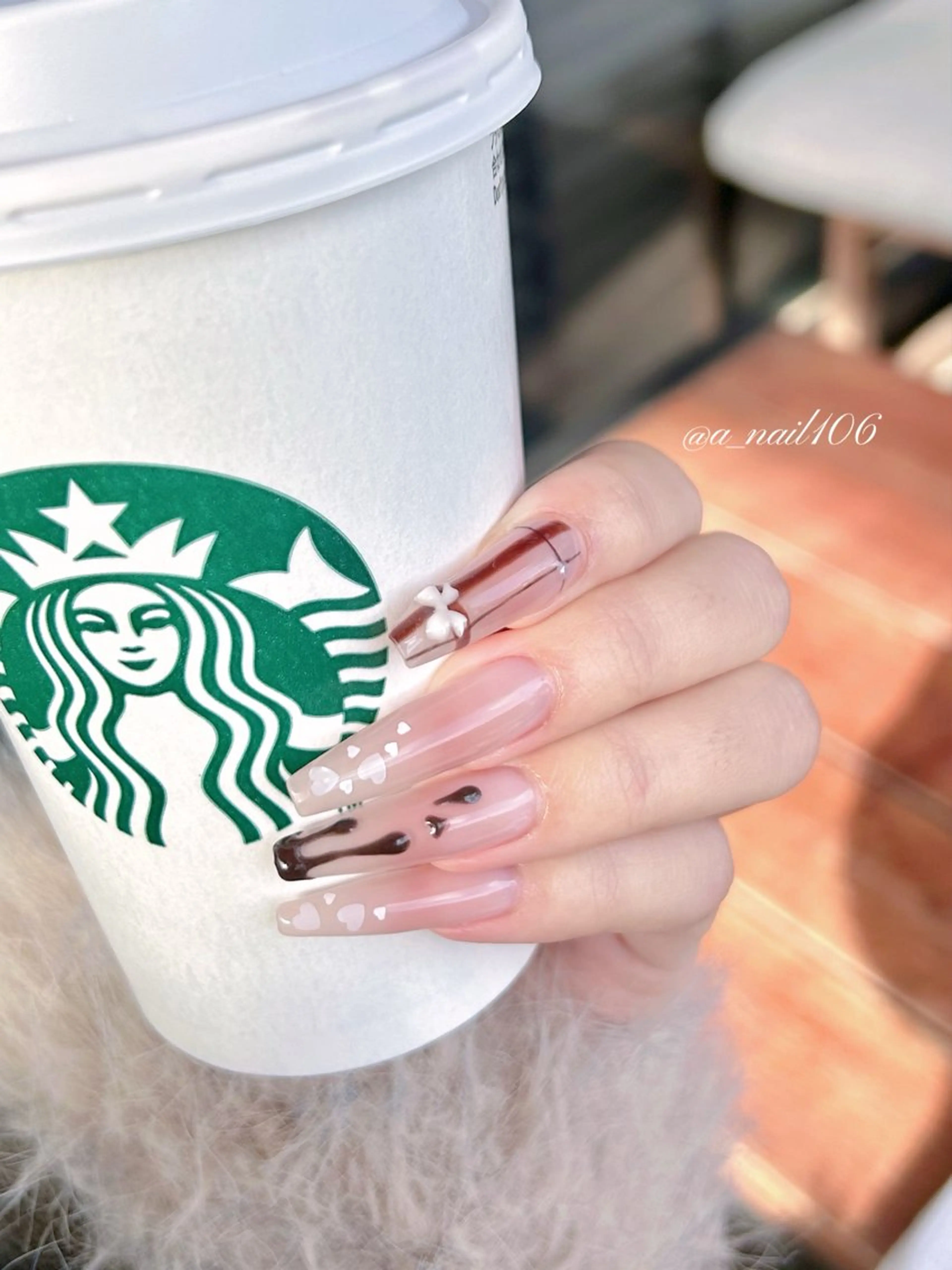 ネイル バレンタイン ハンドネイル ☺︎ ami【本町ネイル】のネイルデザイン