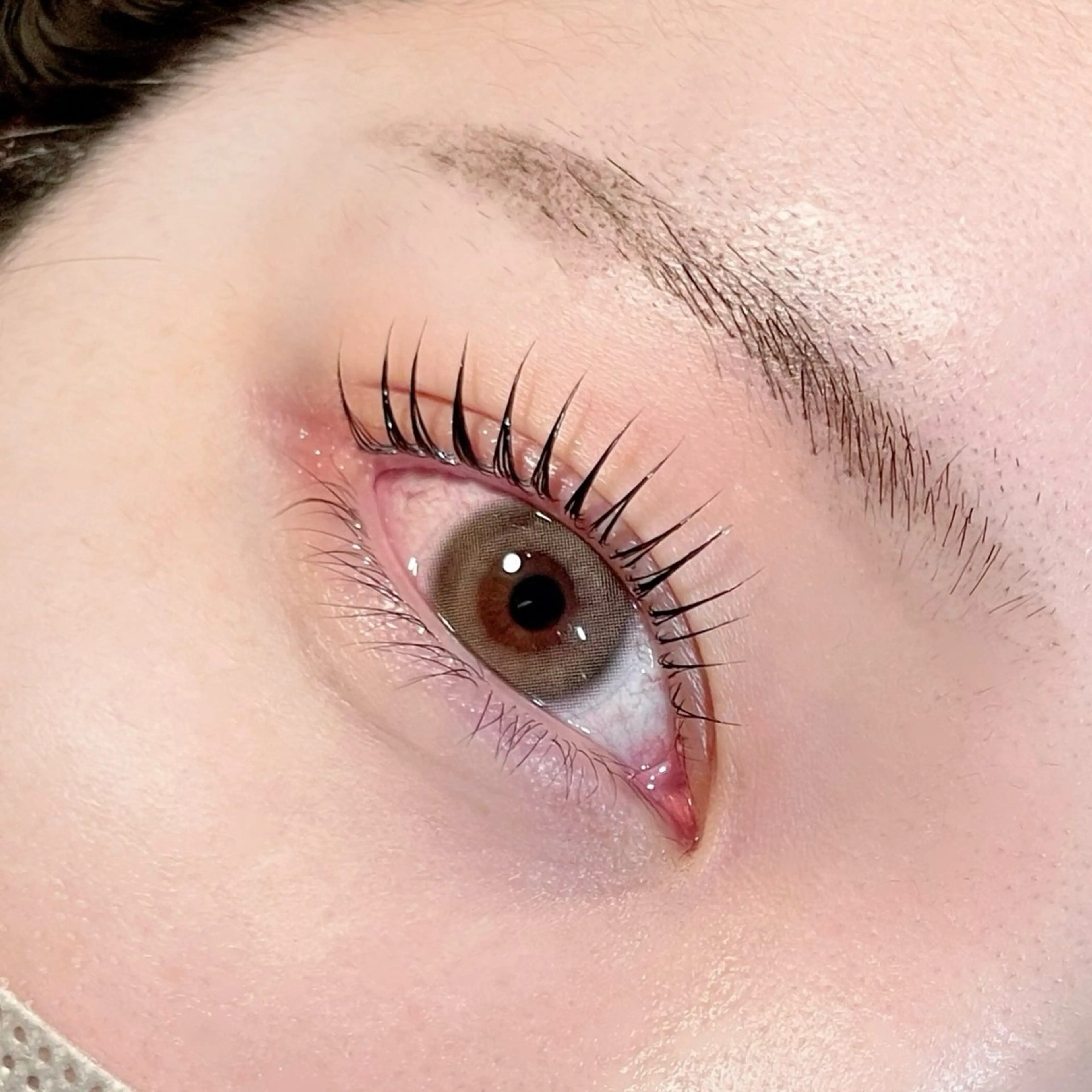 マツエク・マツパ 束感まつ毛 パリジェンヌラッシュリフト まつげパーマ 一重×まつ毛パーマ パリエクまつげパーマ /LED/中谷のマツエク・マツパデザイン