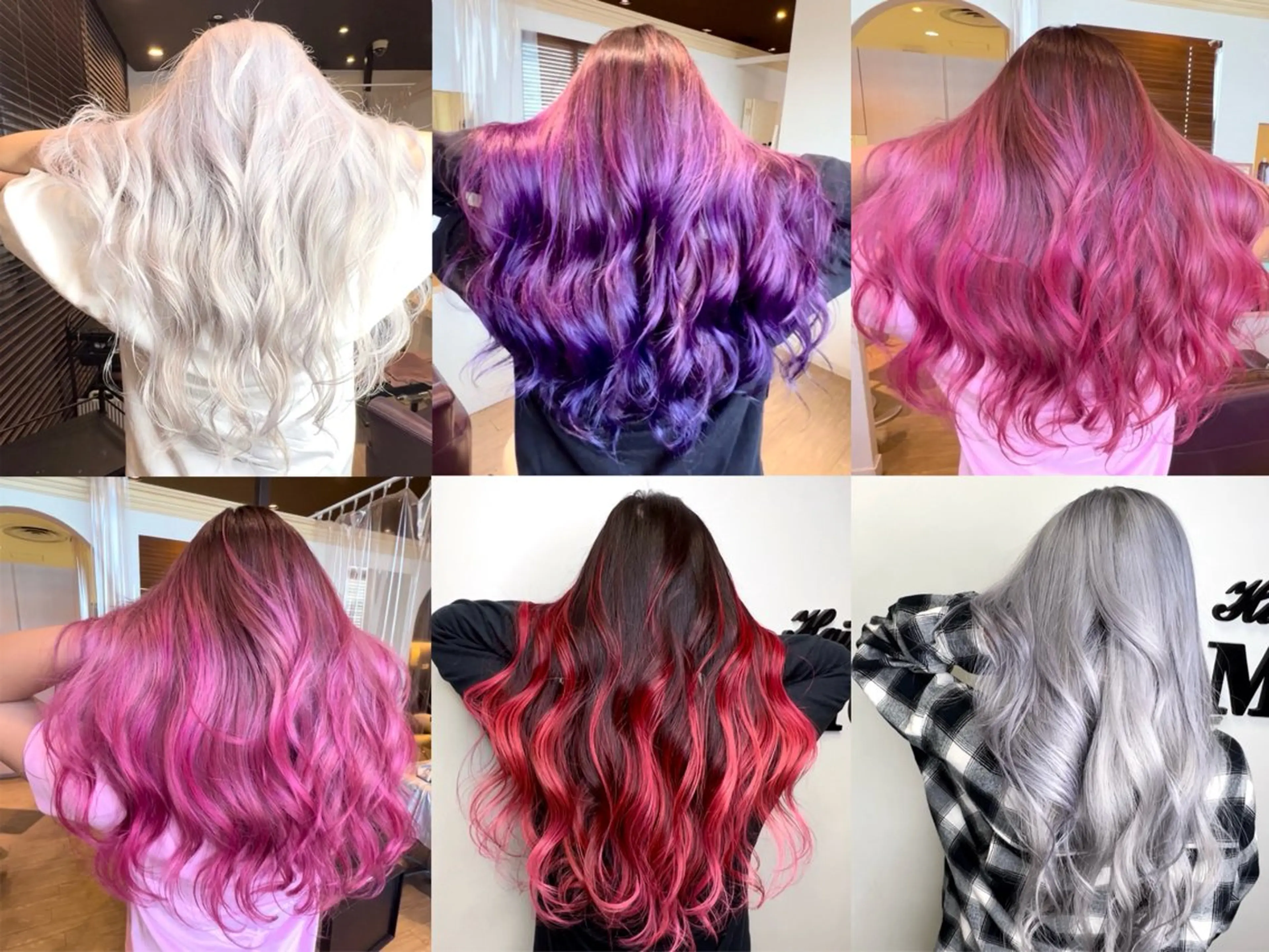 ロング ヘアカラー ブリーチ×エクステ 超特化美容師のヘアスタイル