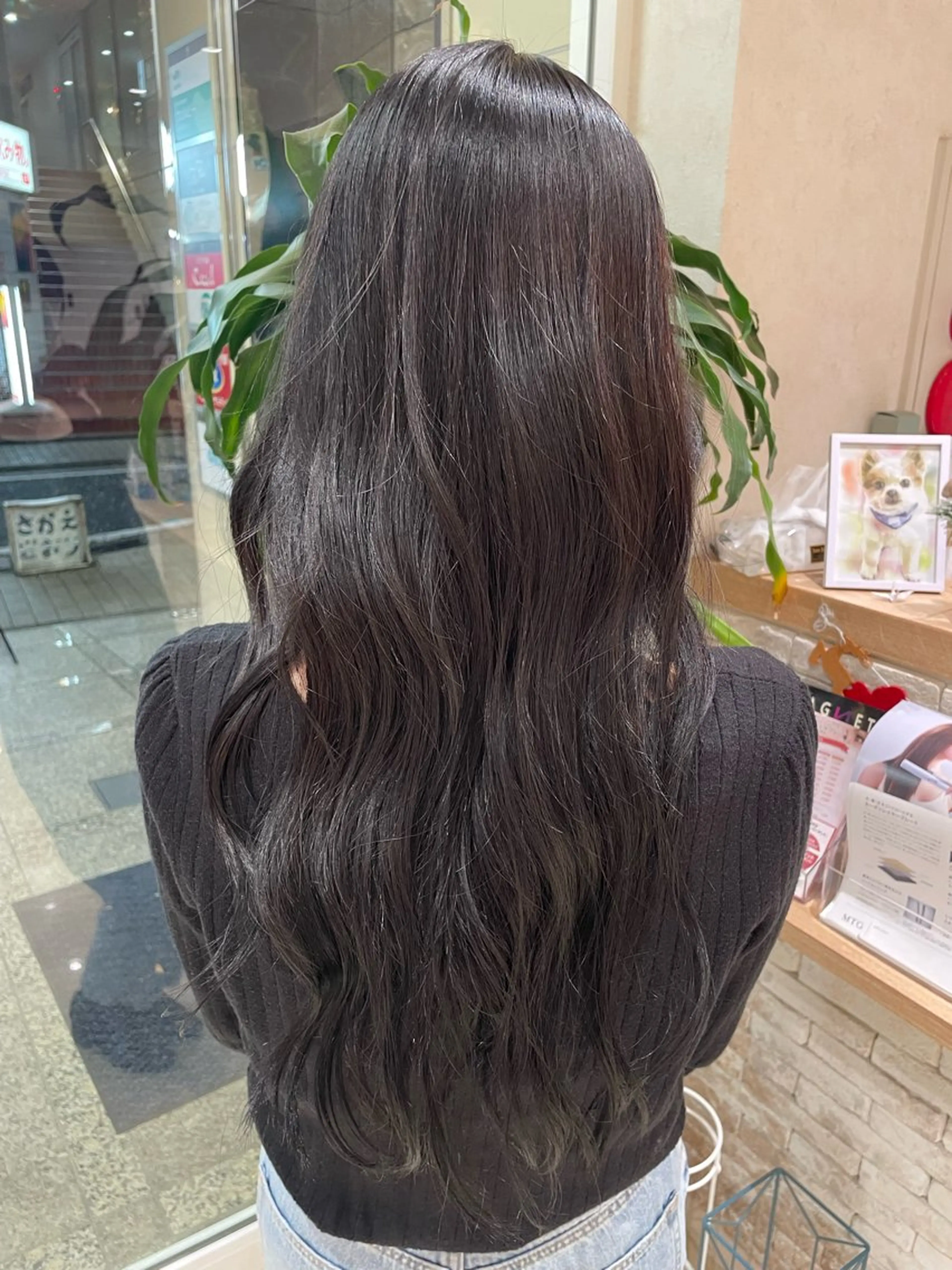 ロング カット ヘアカラー トリートメント レイヤー×ハイライト 🌷RINA🌷のヘアスタイル