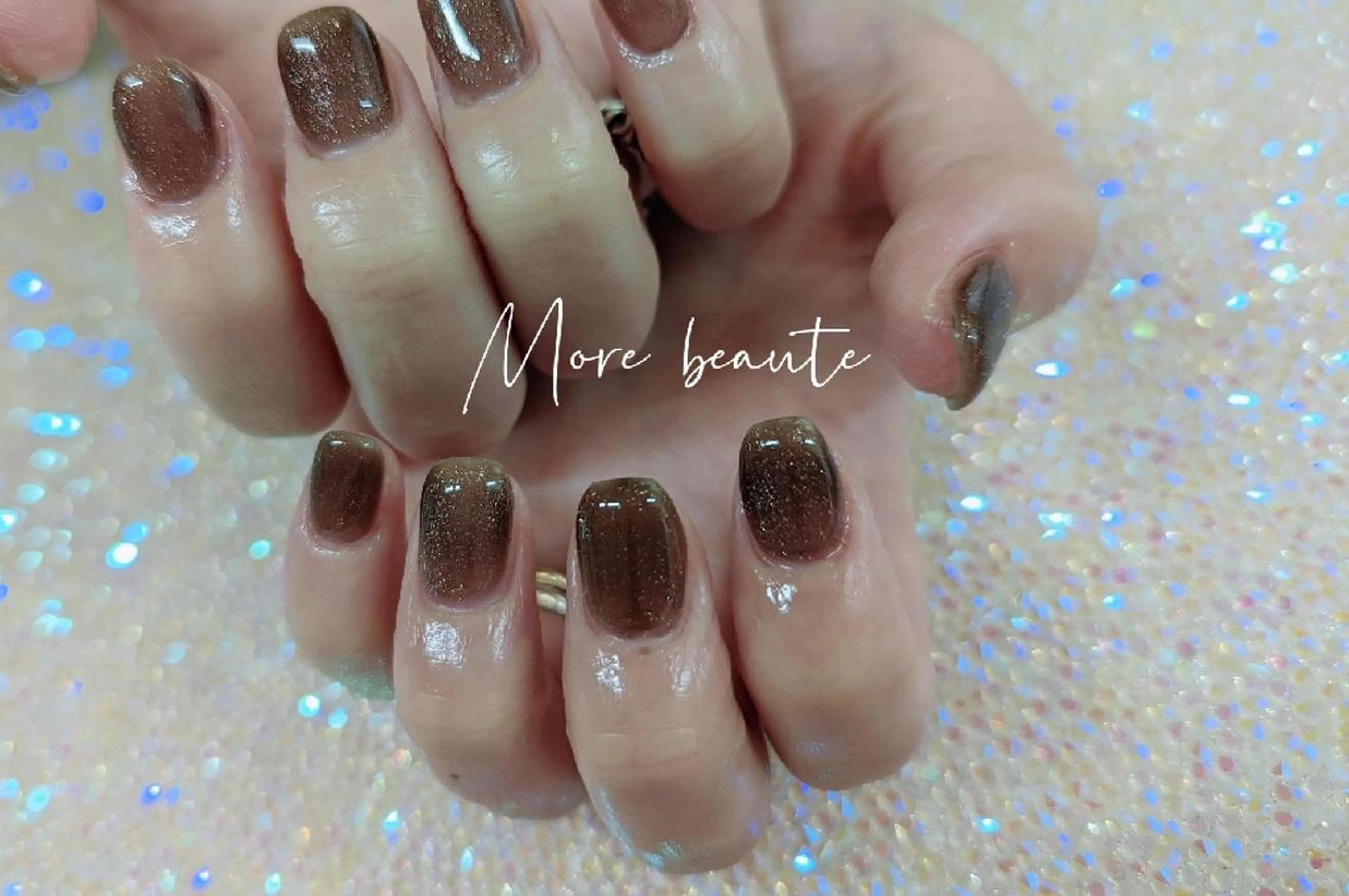 ネイル アートネイル フレンチネイル ジェルネイル キラキラネイル 韓国ネイル I LOVE ME NAIL.｡.:*♡のネイルデザイン