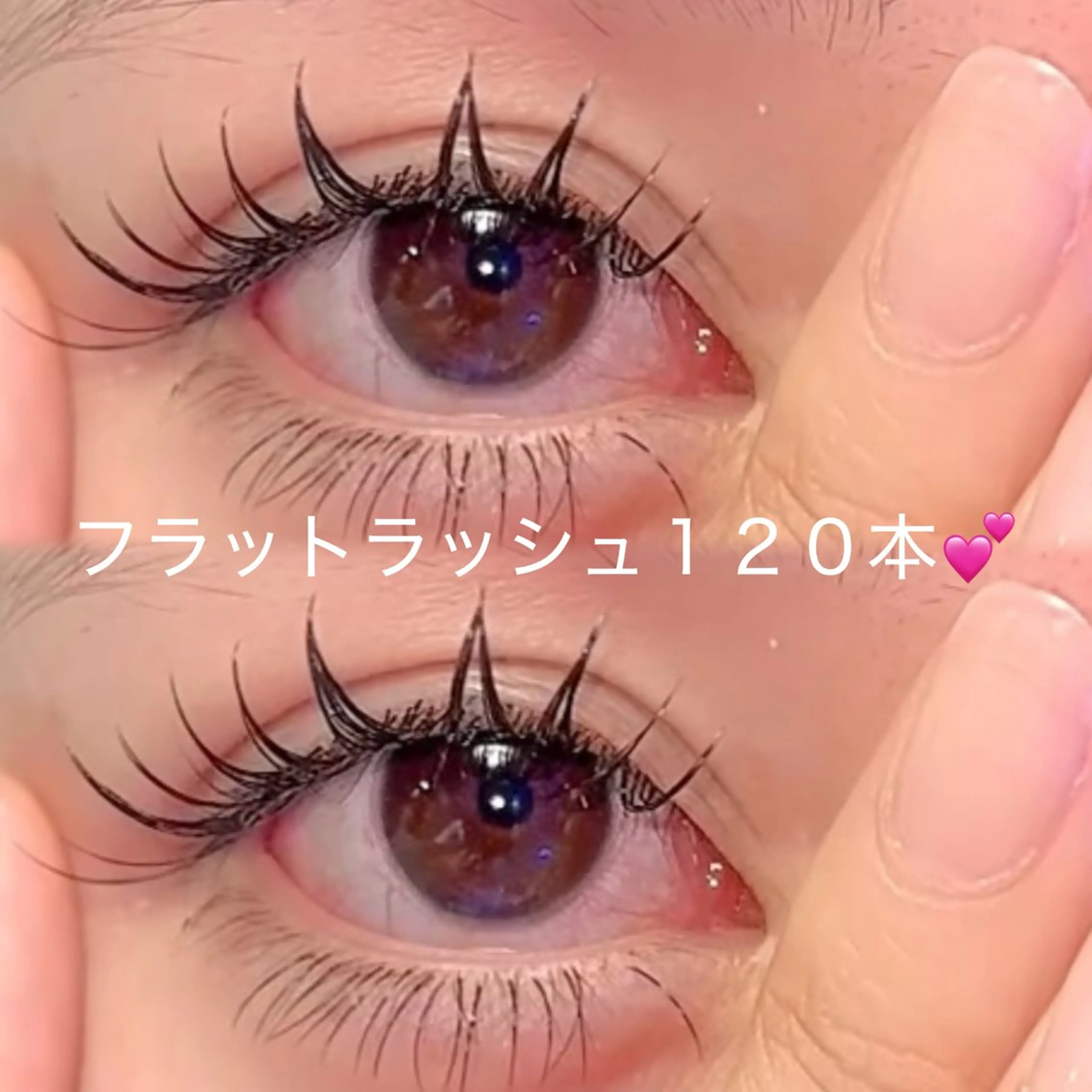 マツエク・マツパ フラットラッシュ マツエク eyelash salon VOSSのマツエク・マツパデザイン