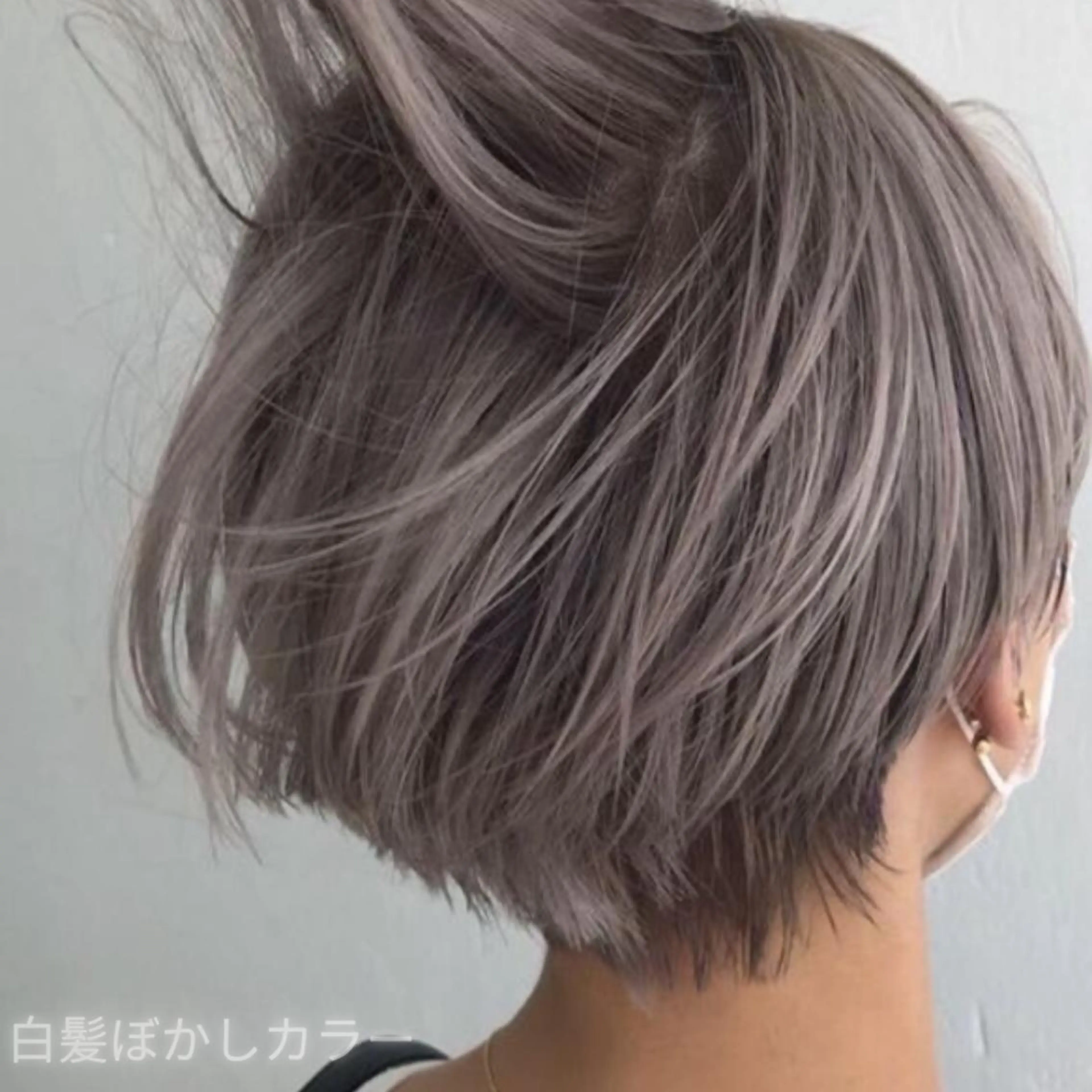 ショート カラー 髪質改善/透明感カラ ー/Ayana 🍒のヘアスタイル
