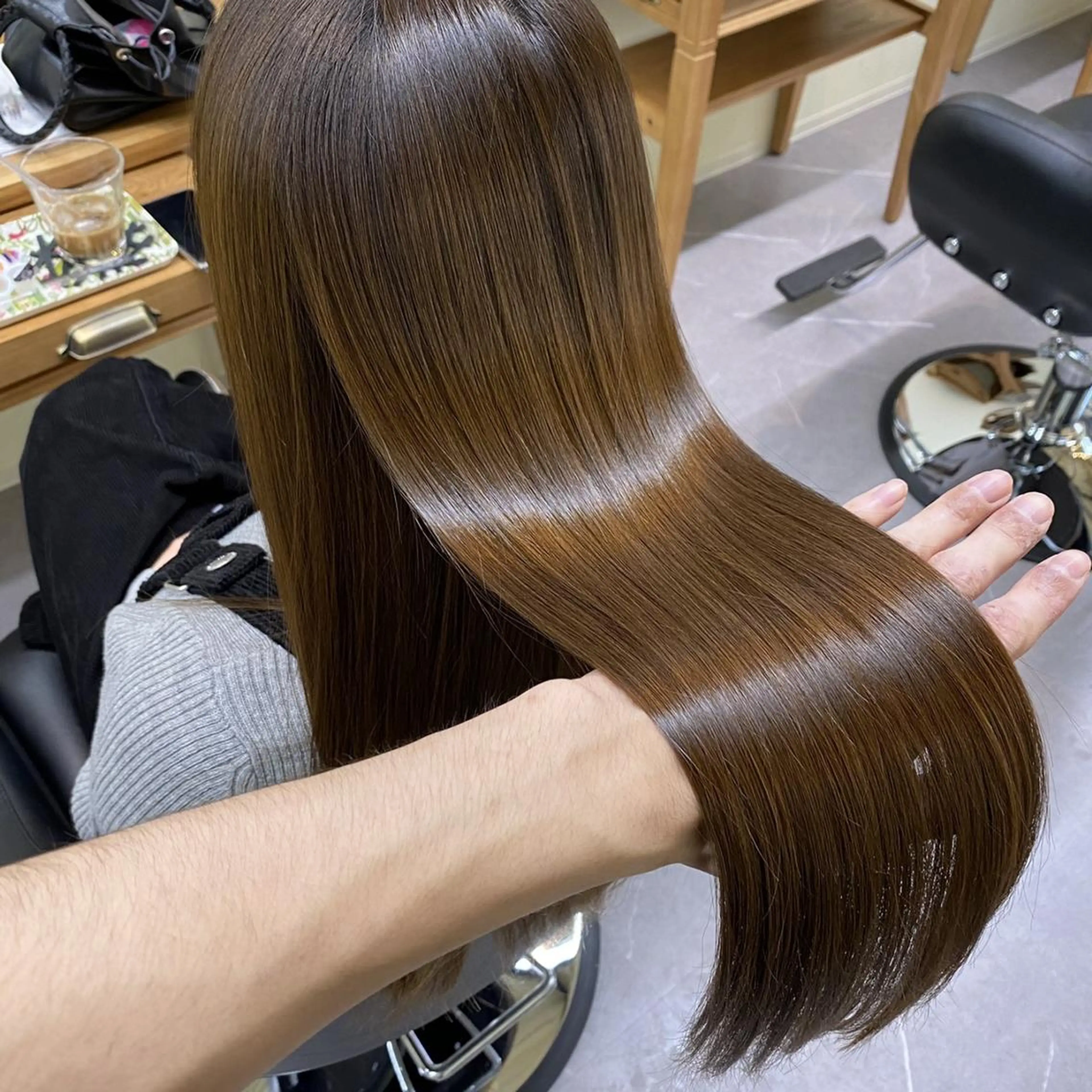 ロング 髪質改善 beauty: beast 大名店のヘアスタイル