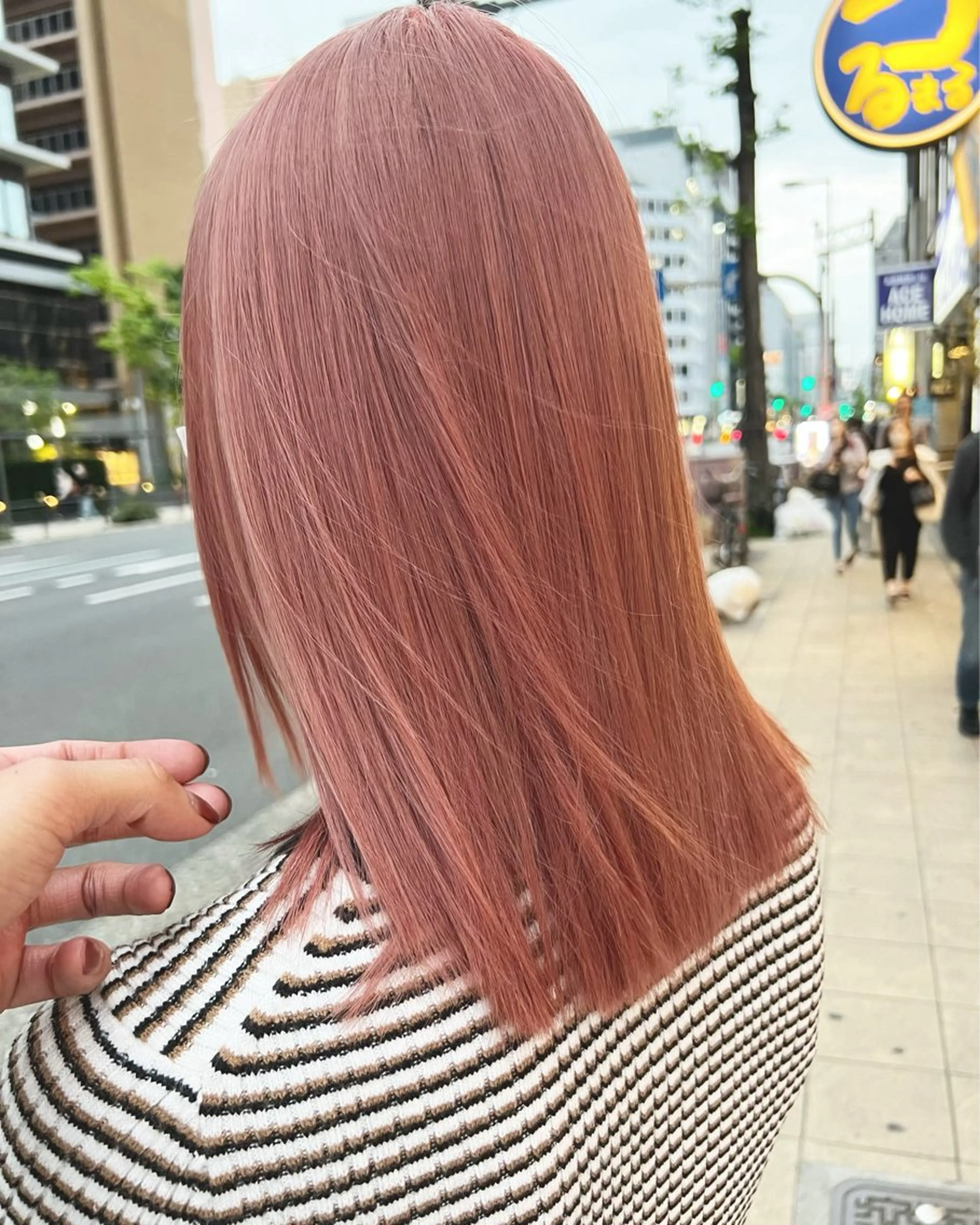 ロング カラー ピンクカラー TETE所属・リアム 【LIam】のヘアスタイル