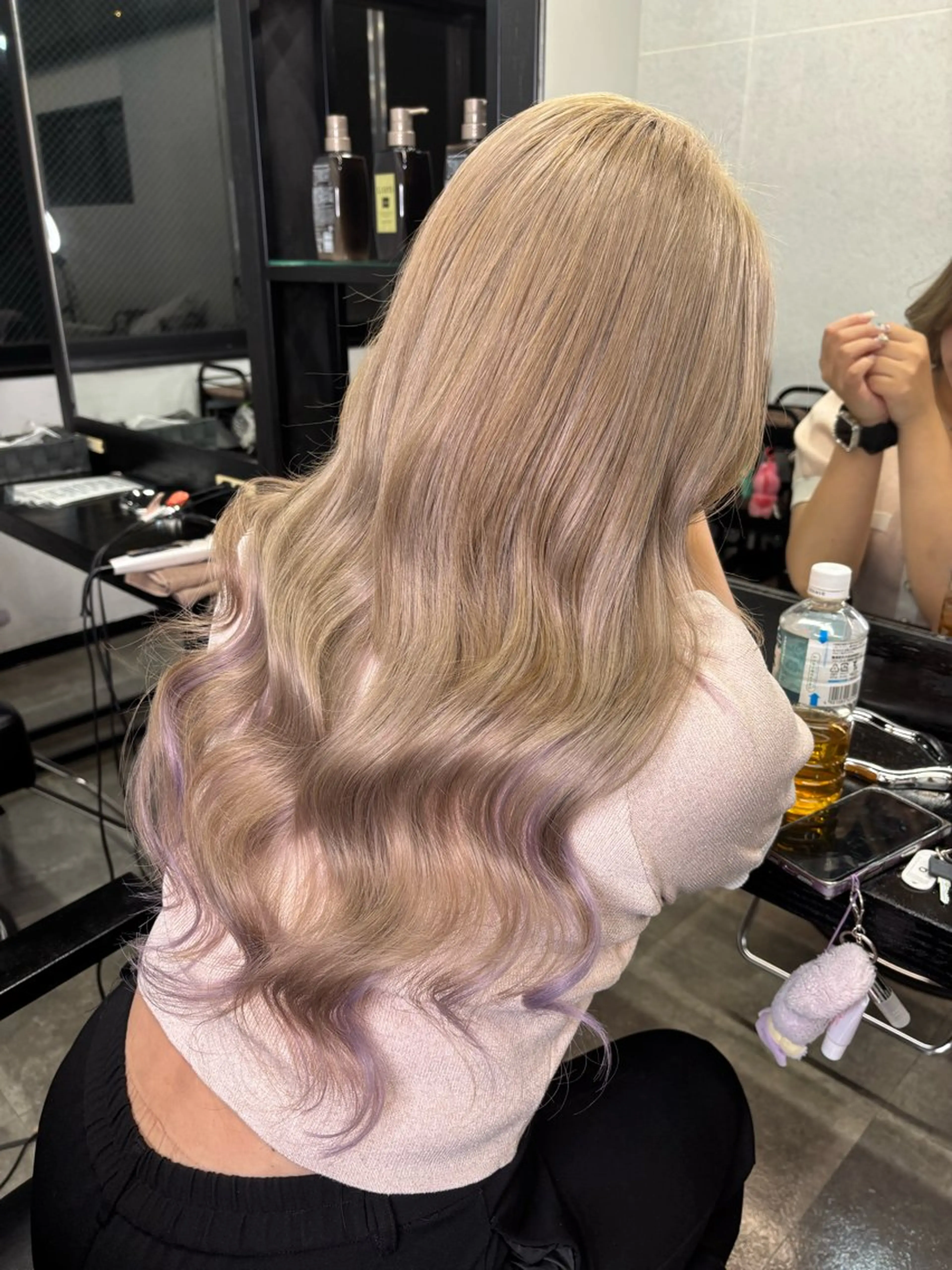 ロング エクステ ロング ハイトーン/エクステ Renk@ 𖤐ﾐのヘアスタイル