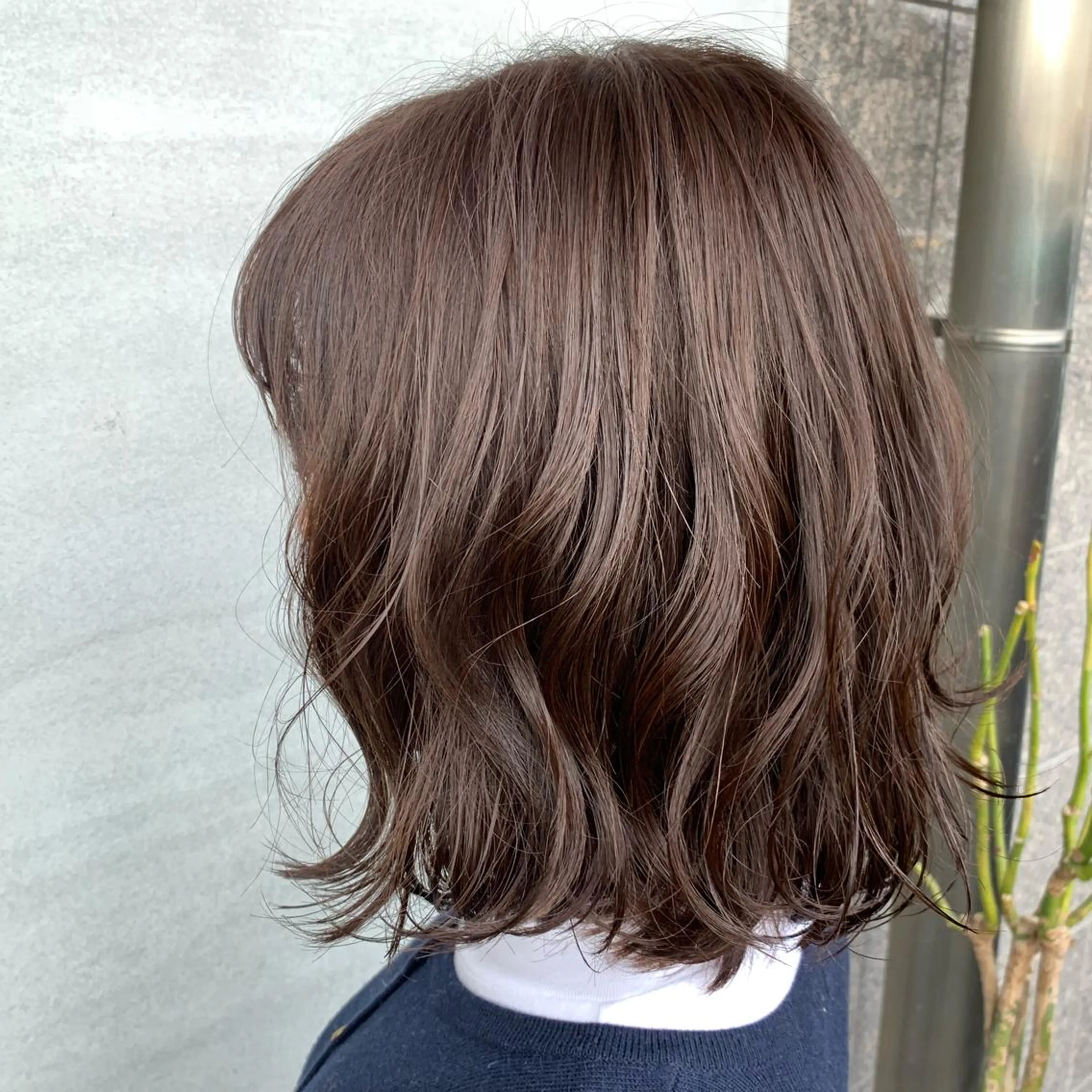 カラー ベージュカラー mu ku.のヘアスタイル