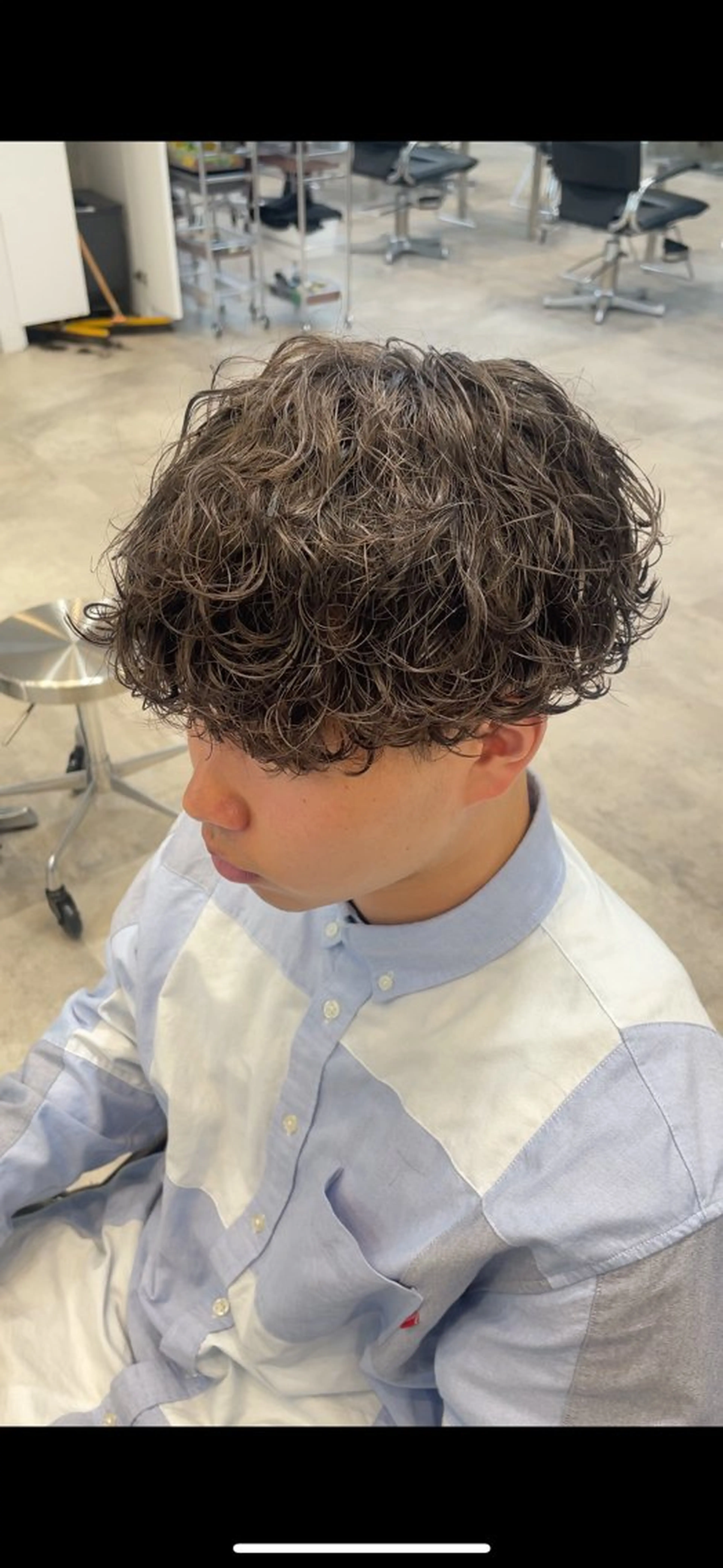 ショート パーマ カット パーマ fifth 児玉達哉 当日予約🙆のヘアスタイル