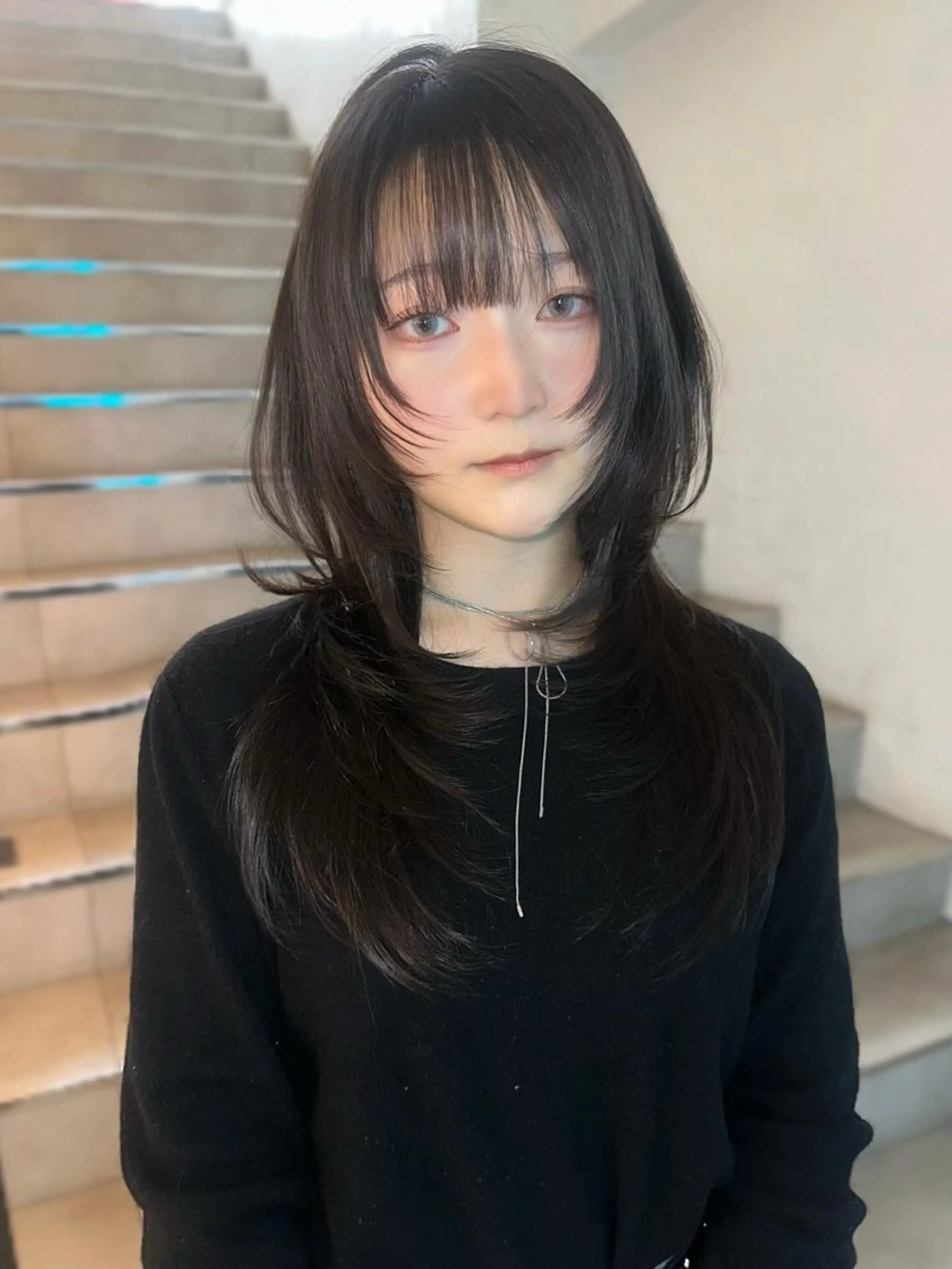 ロング カット 韓国ヘアメンズ・レデ ィース特化ミクのヘアスタイル