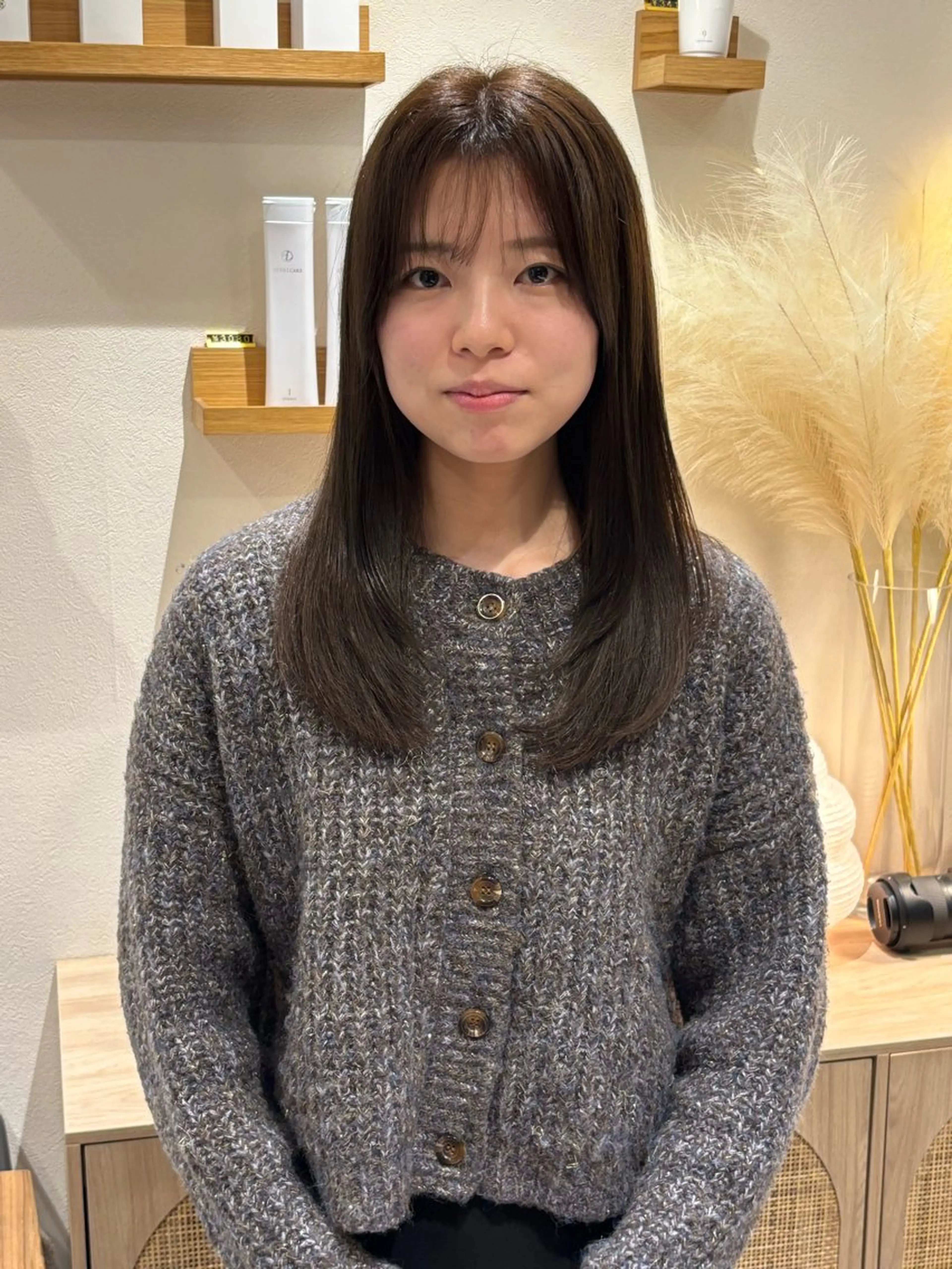 セミロング カラー レイヤー/ボブパーマ ⭐️NAOKIのヘアスタイル