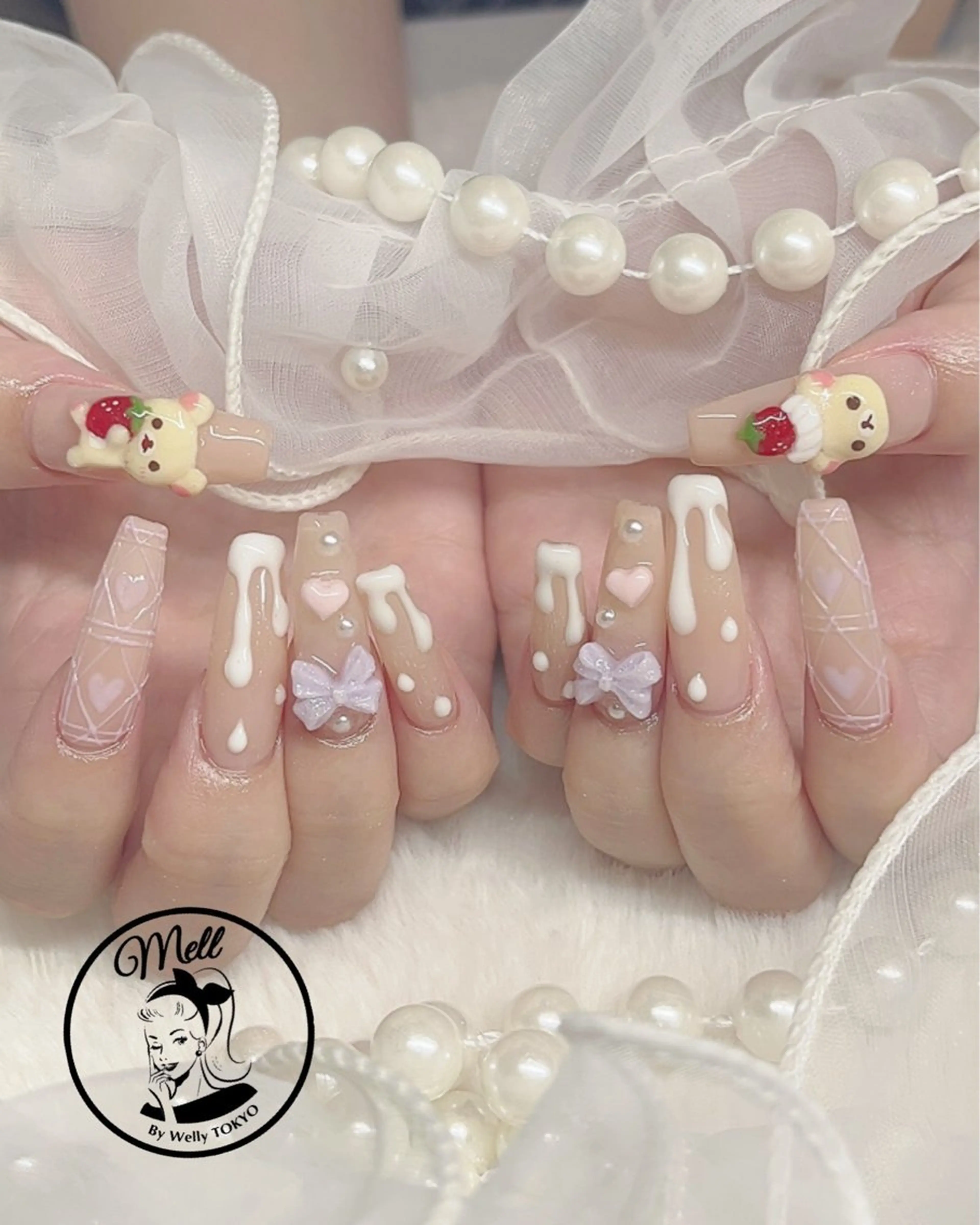 ネイル ハンドネイル AYU💅ワンホン& 推し活ネイル💕のネイルデザイン