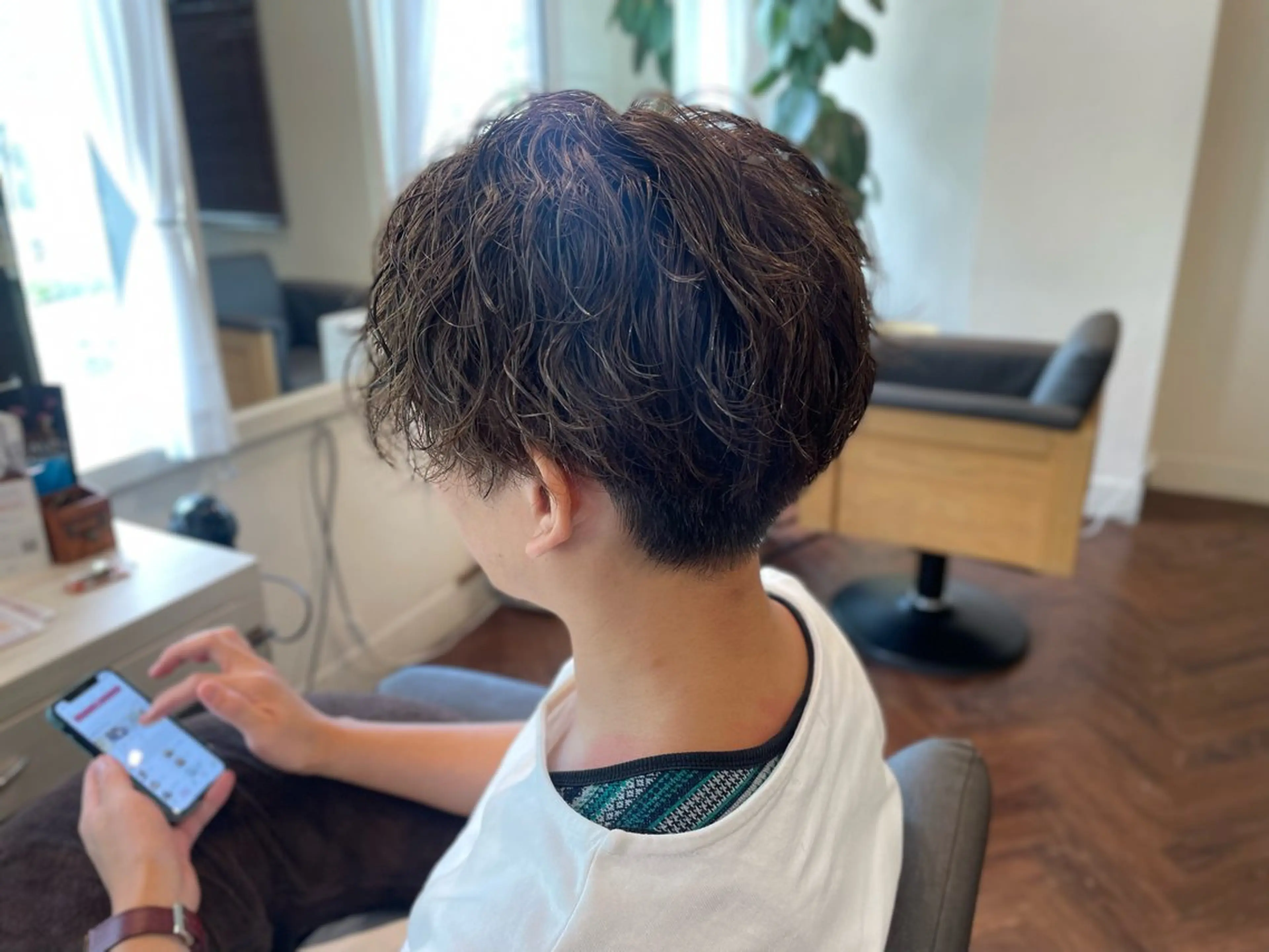 メンズ カット パーマ トリートメント 🍊美容室TU. LUCE／コン🍊のヘアスタイル